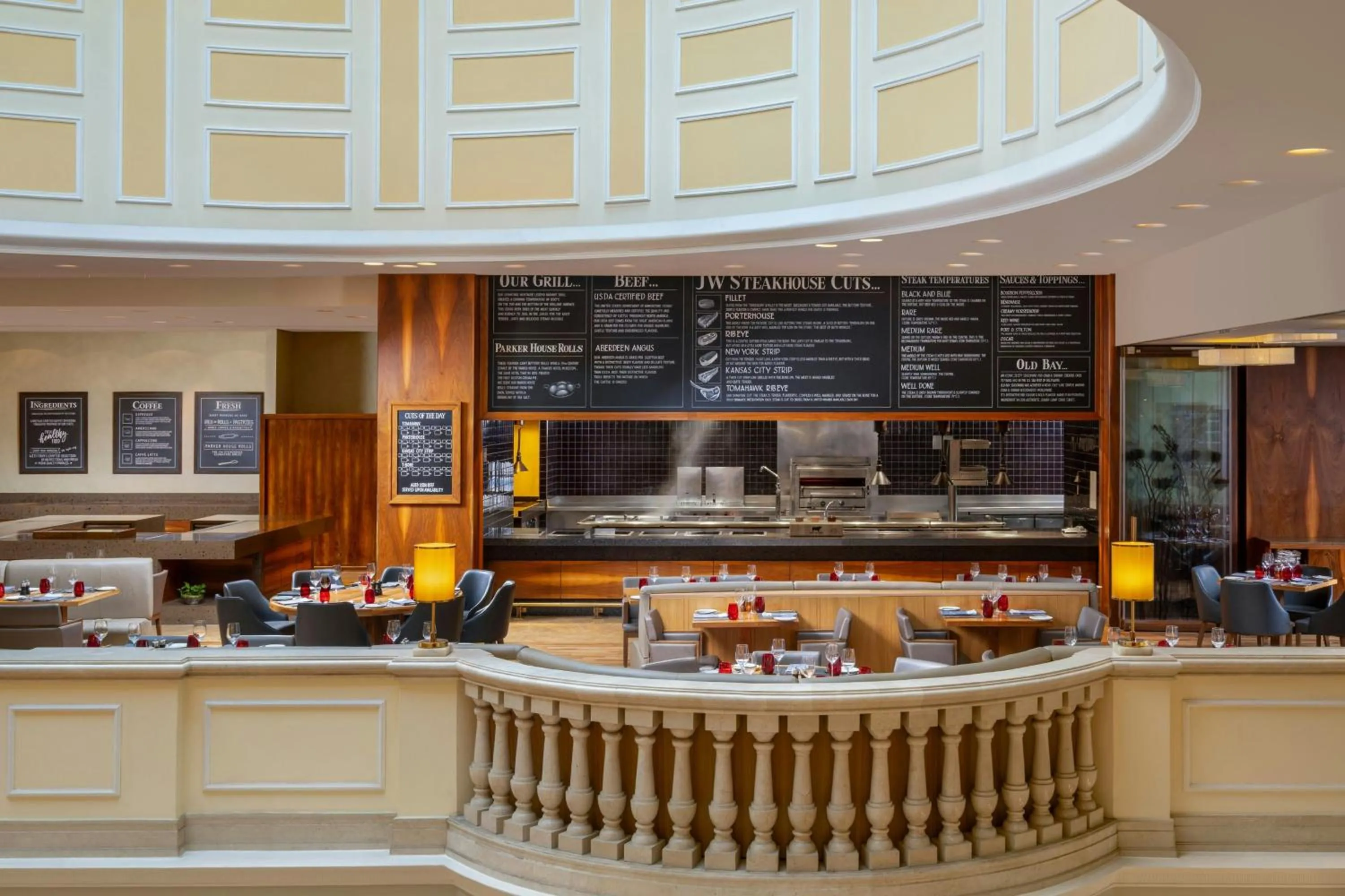 Restaurant/places to eat in JW Marriott Bucharest Grand Hotel