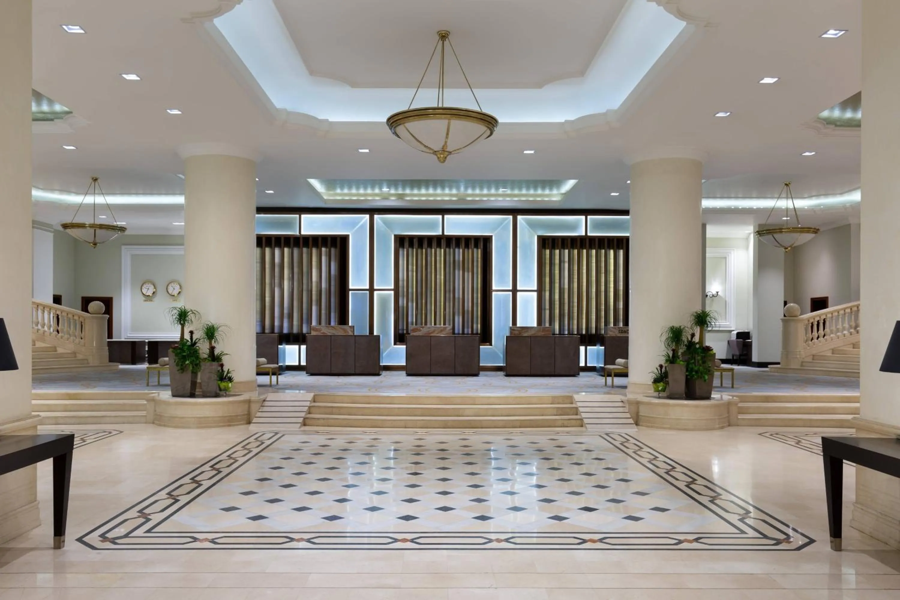 Lobby or reception in JW Marriott Bucharest Grand Hotel