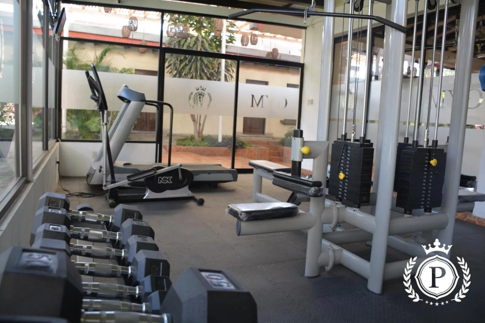 Fitness centre/facilities in Hotel Posada Virreyes