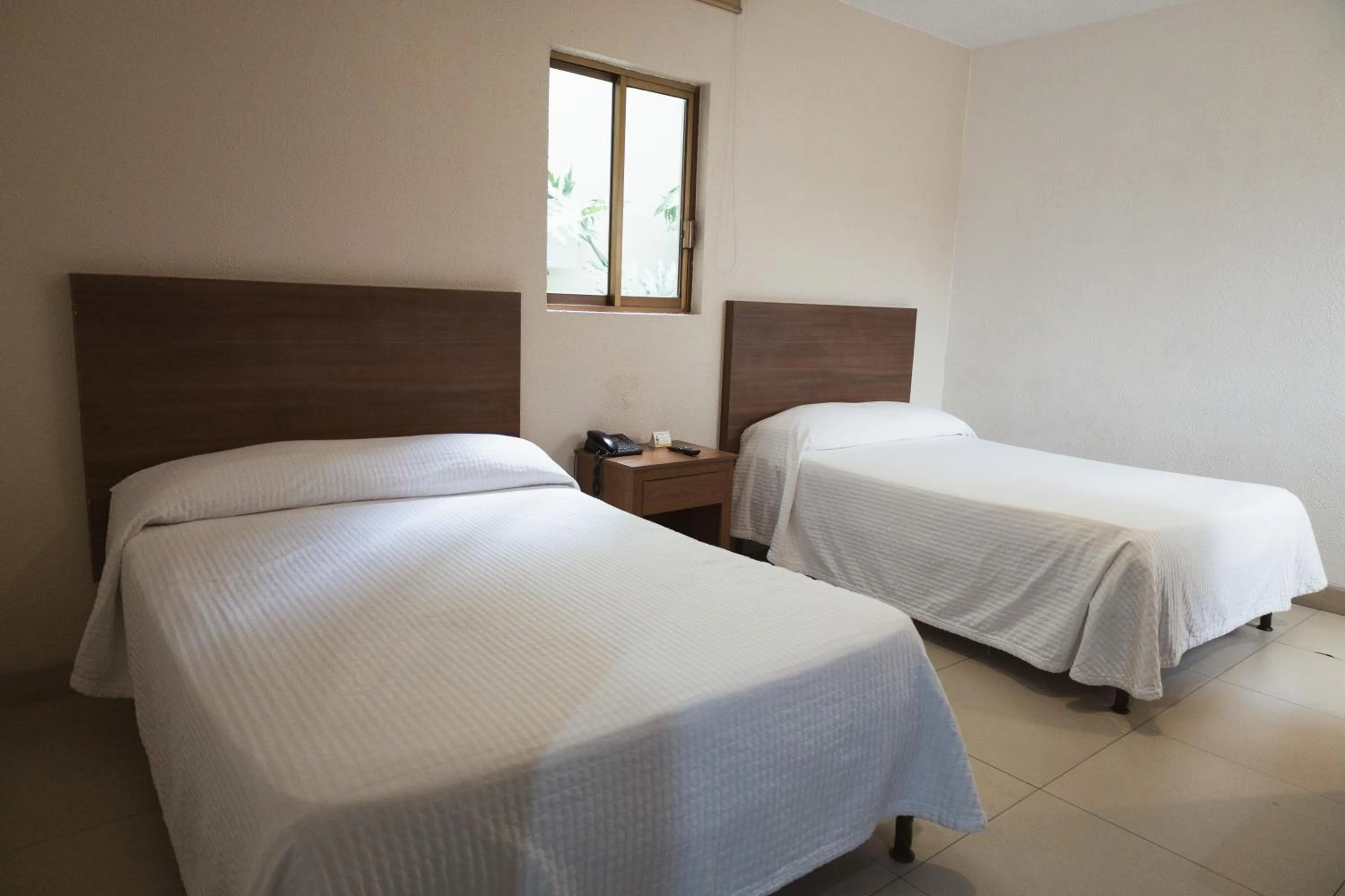 Bed in Hotel Posada Virreyes