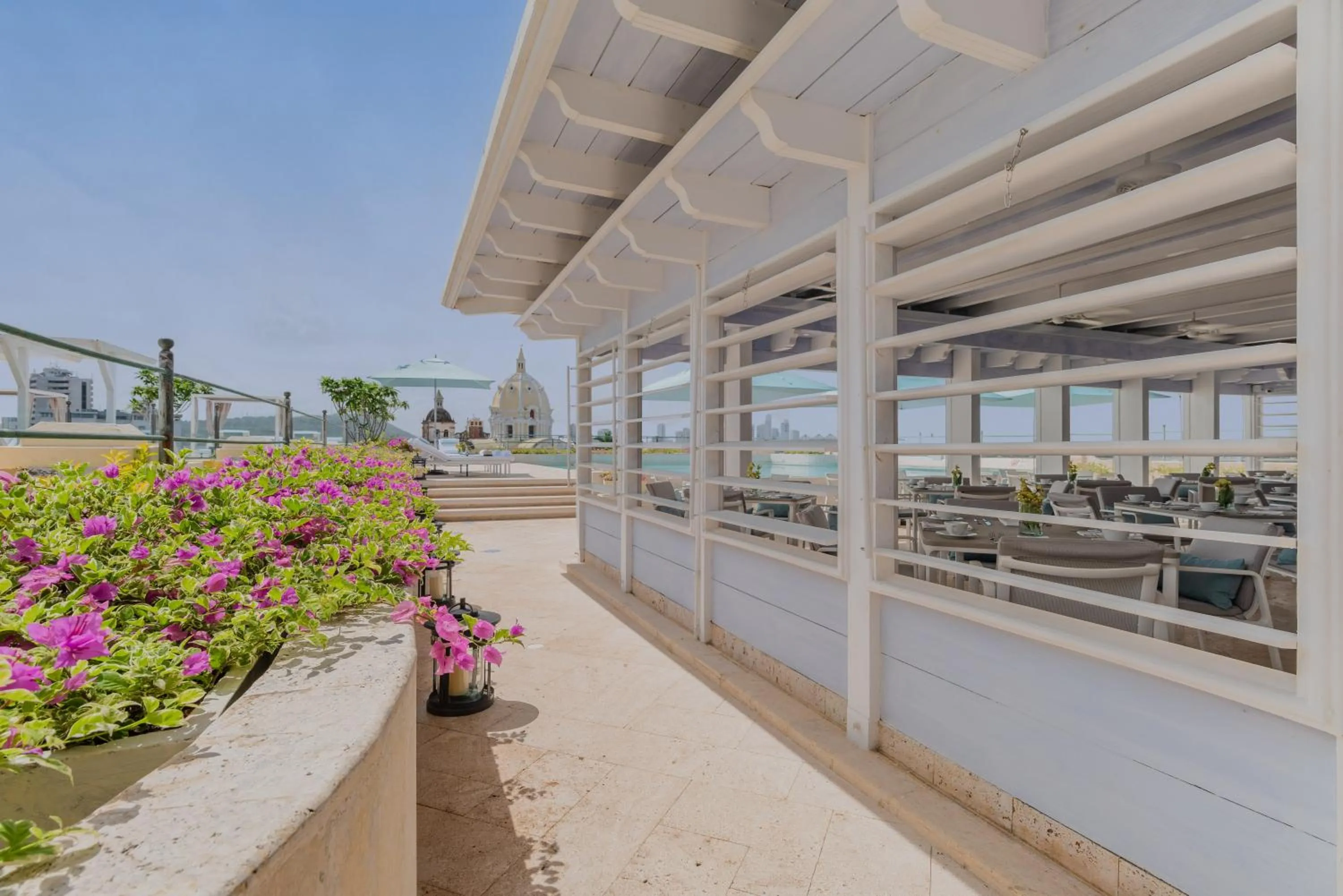 City view in Charleston Santa Teresa Cartagena