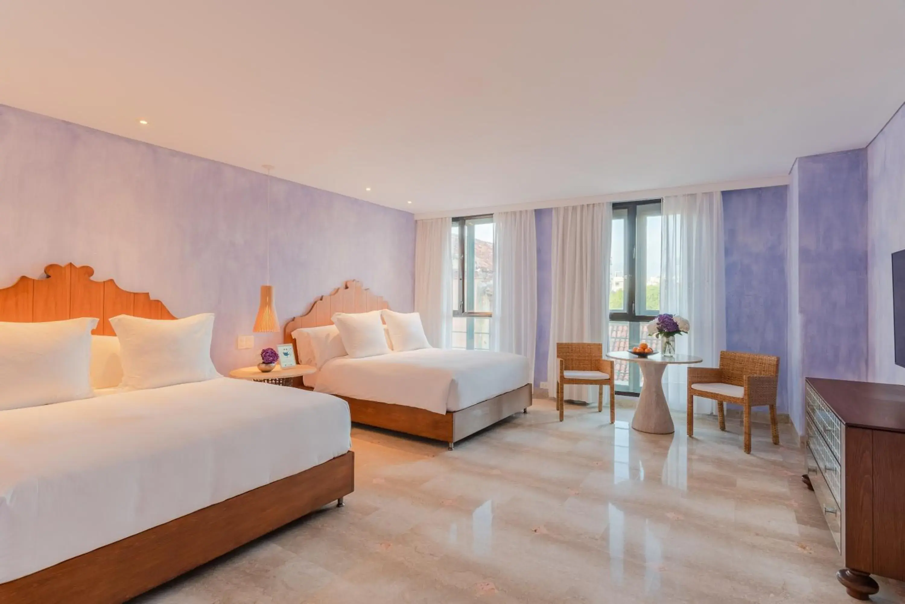 Superior Twin Room in Charleston Santa Teresa Cartagena Superior Twin Room in Charleston Santa Teresa Cartagena