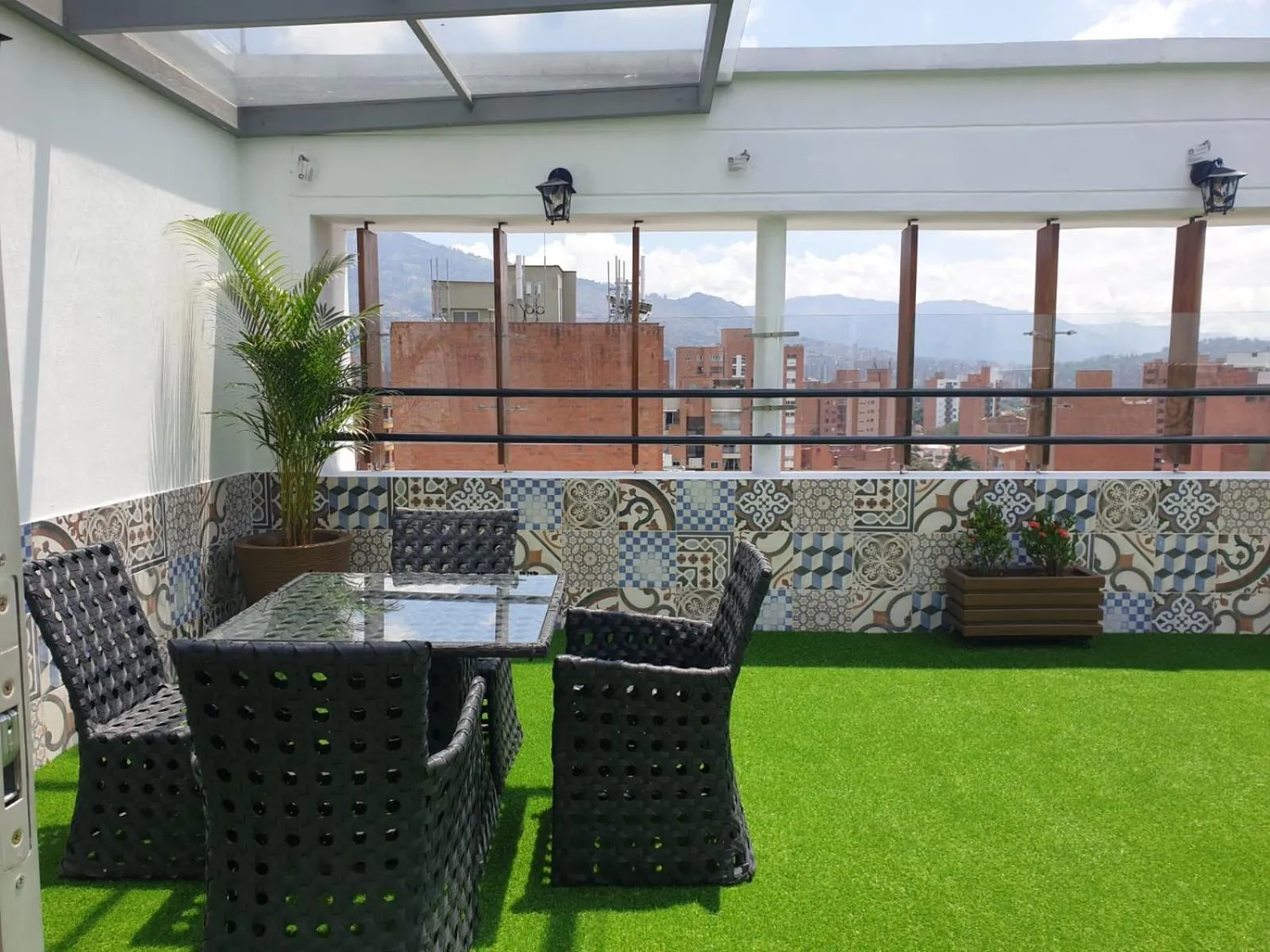 Property building in Hotel Golden Palermo