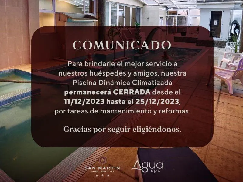 Property logo or sign in San Martin Hotel y Spa