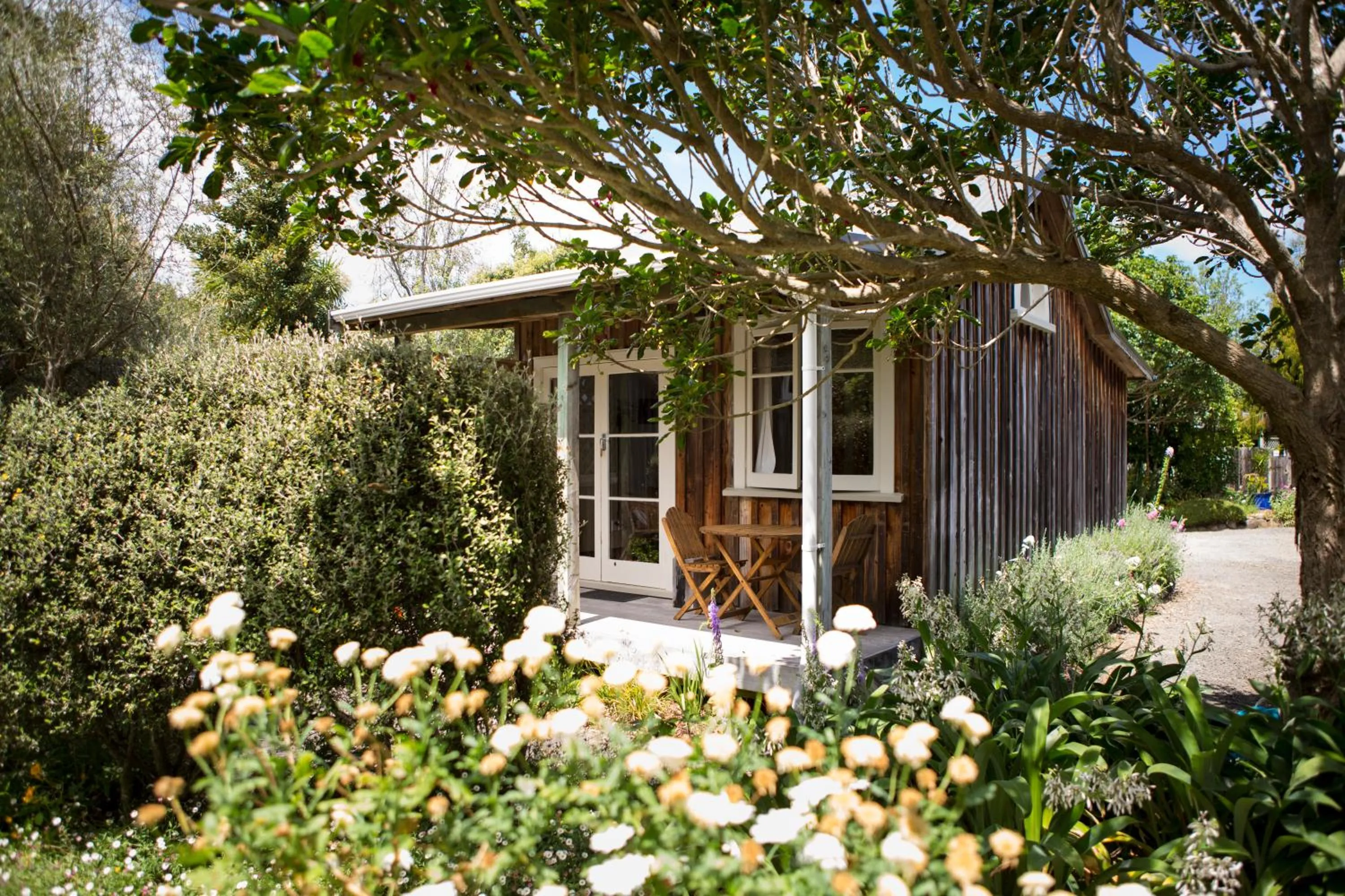 Patio in The Church Accommodation