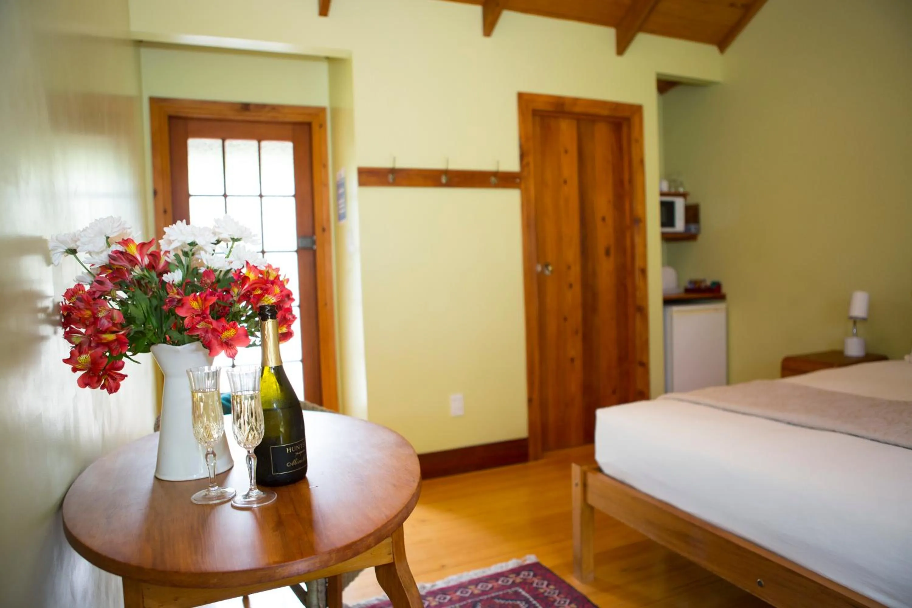 Decorative detail, Bed in The Church Accommodation