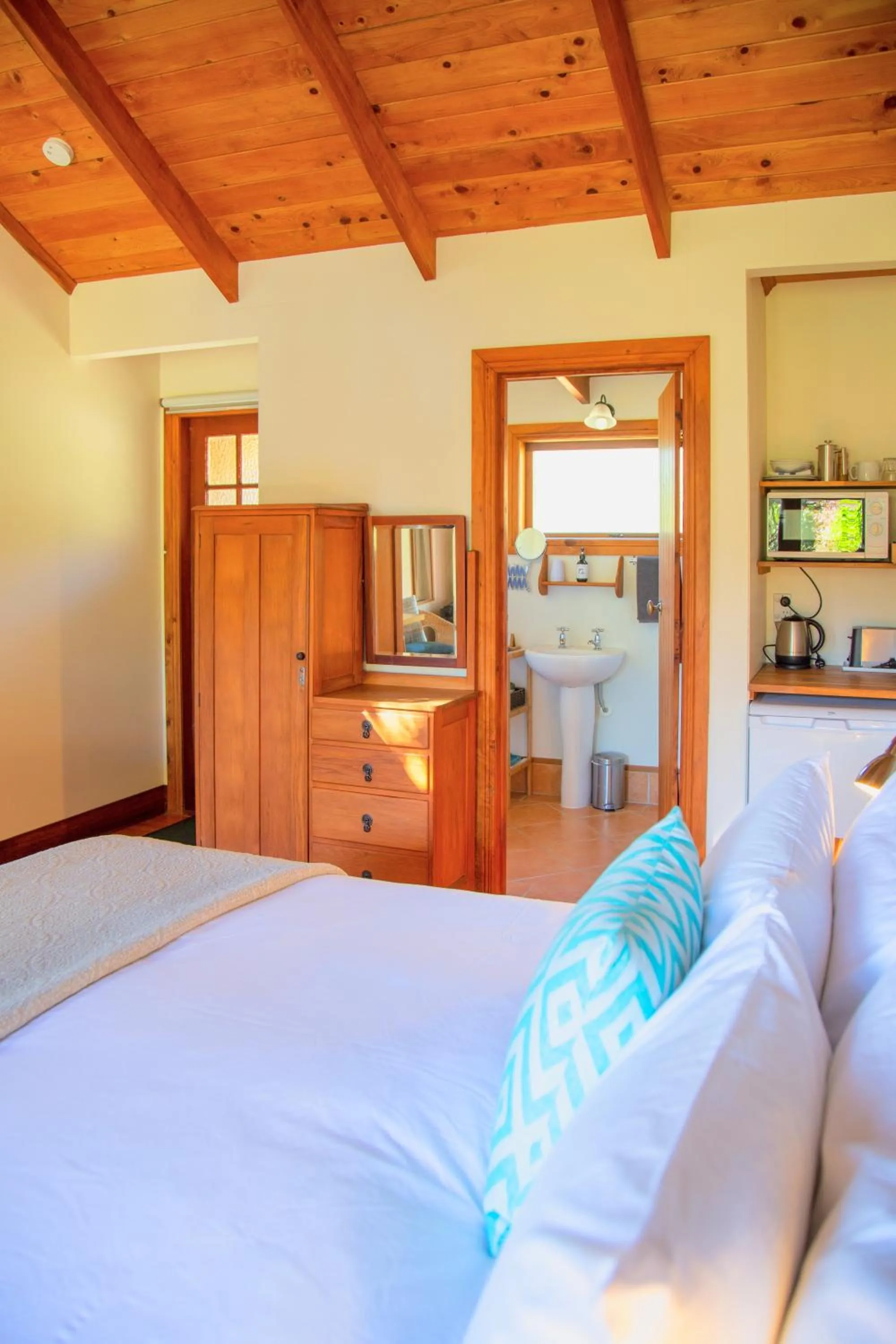 Bed in The Church Accommodation