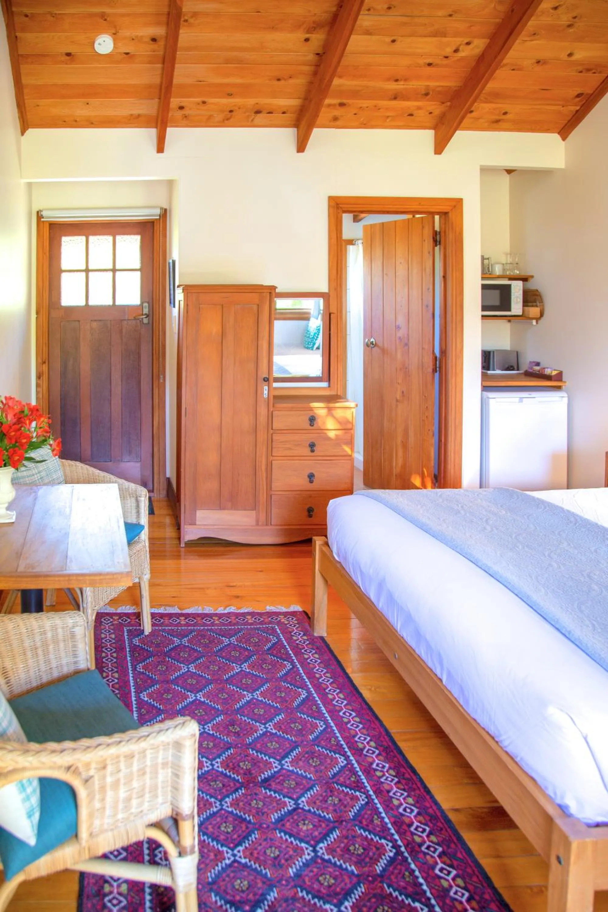 Bed in The Church Accommodation