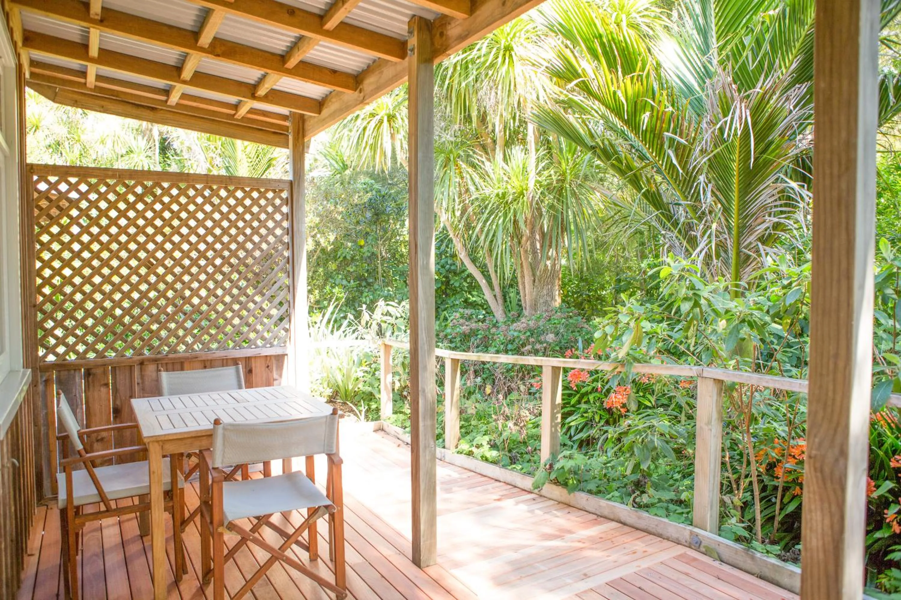 Patio in The Church Accommodation