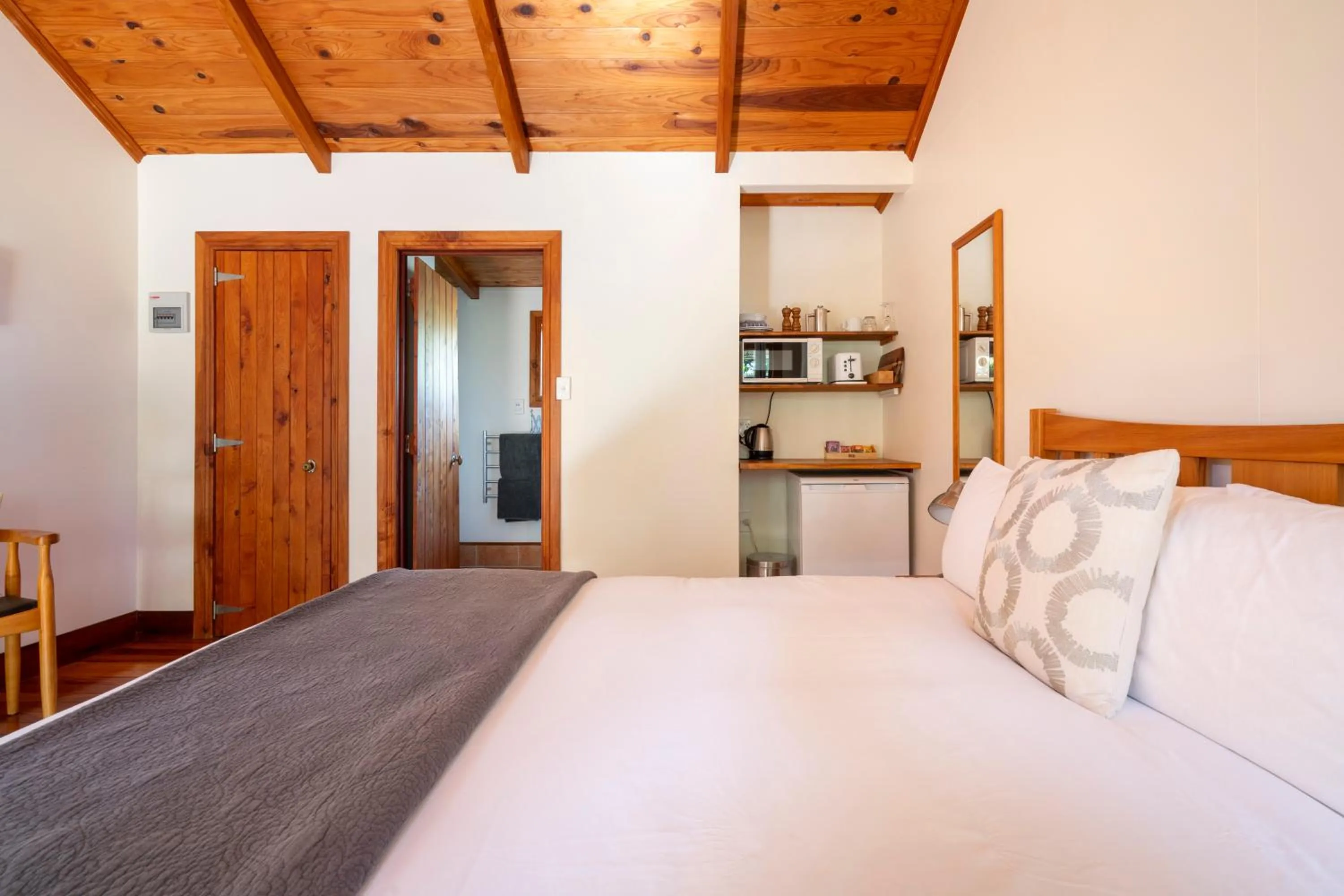 Bed in The Church Accommodation