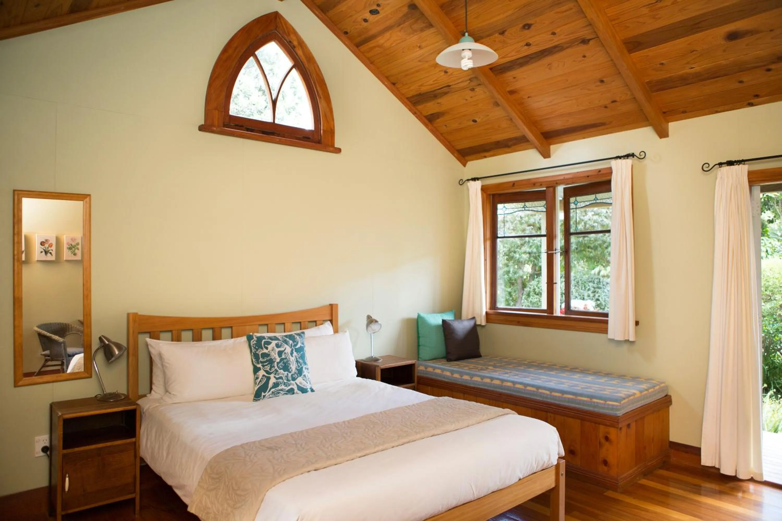 Bed in The Church Accommodation