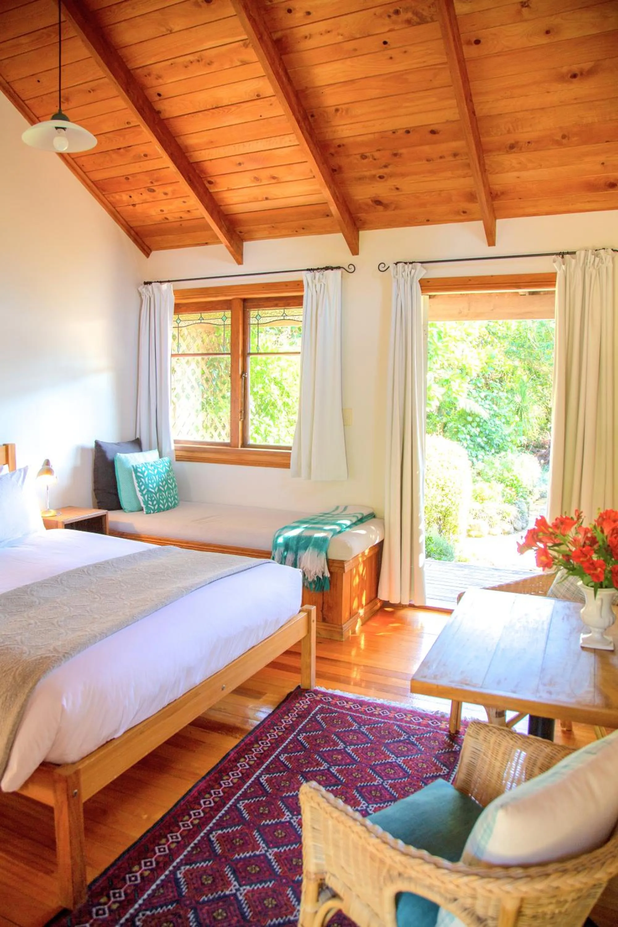 Bed in The Church Accommodation