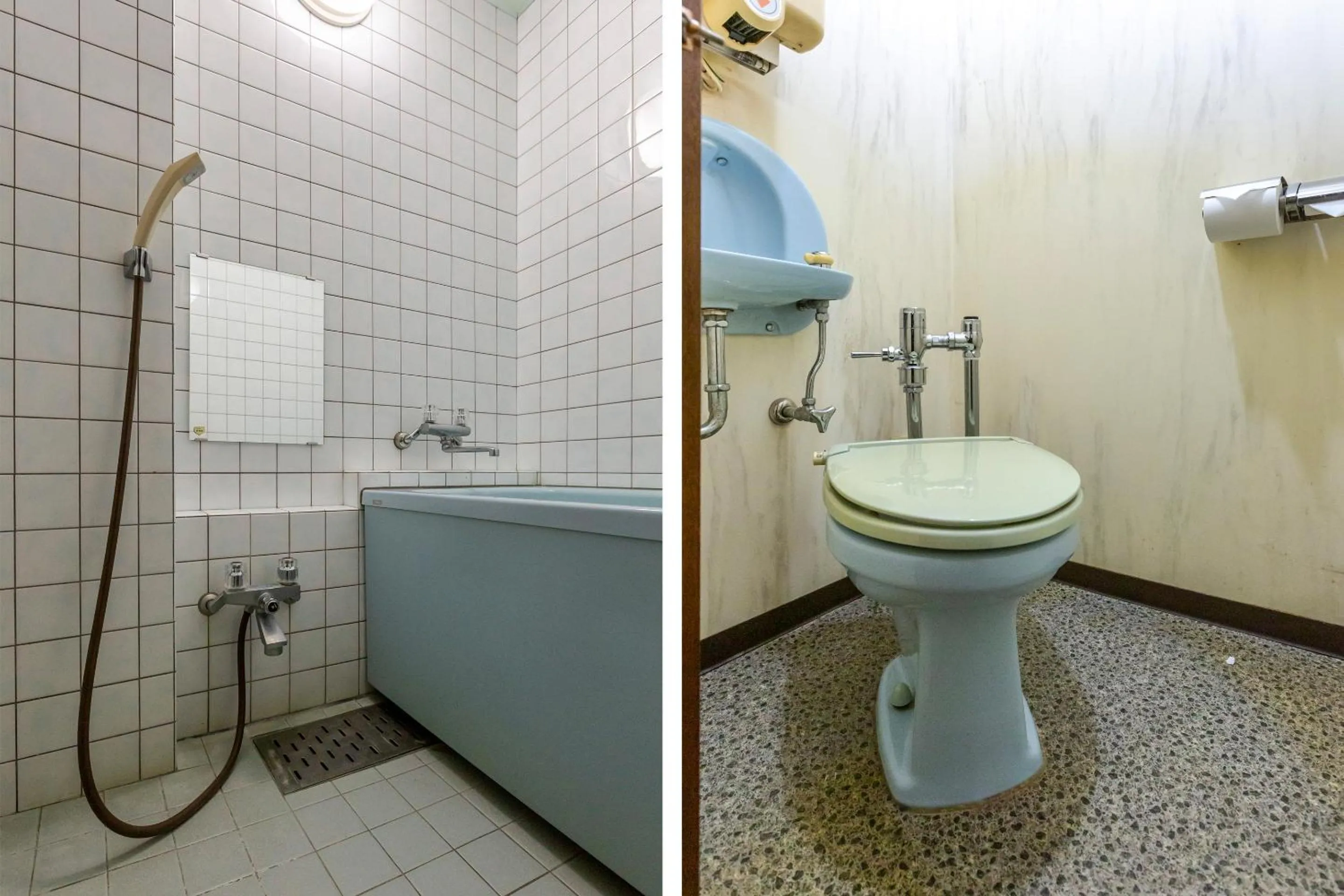 Bathroom in Tsuruga Tunnel Onsen Kitaguni Grand Hotel