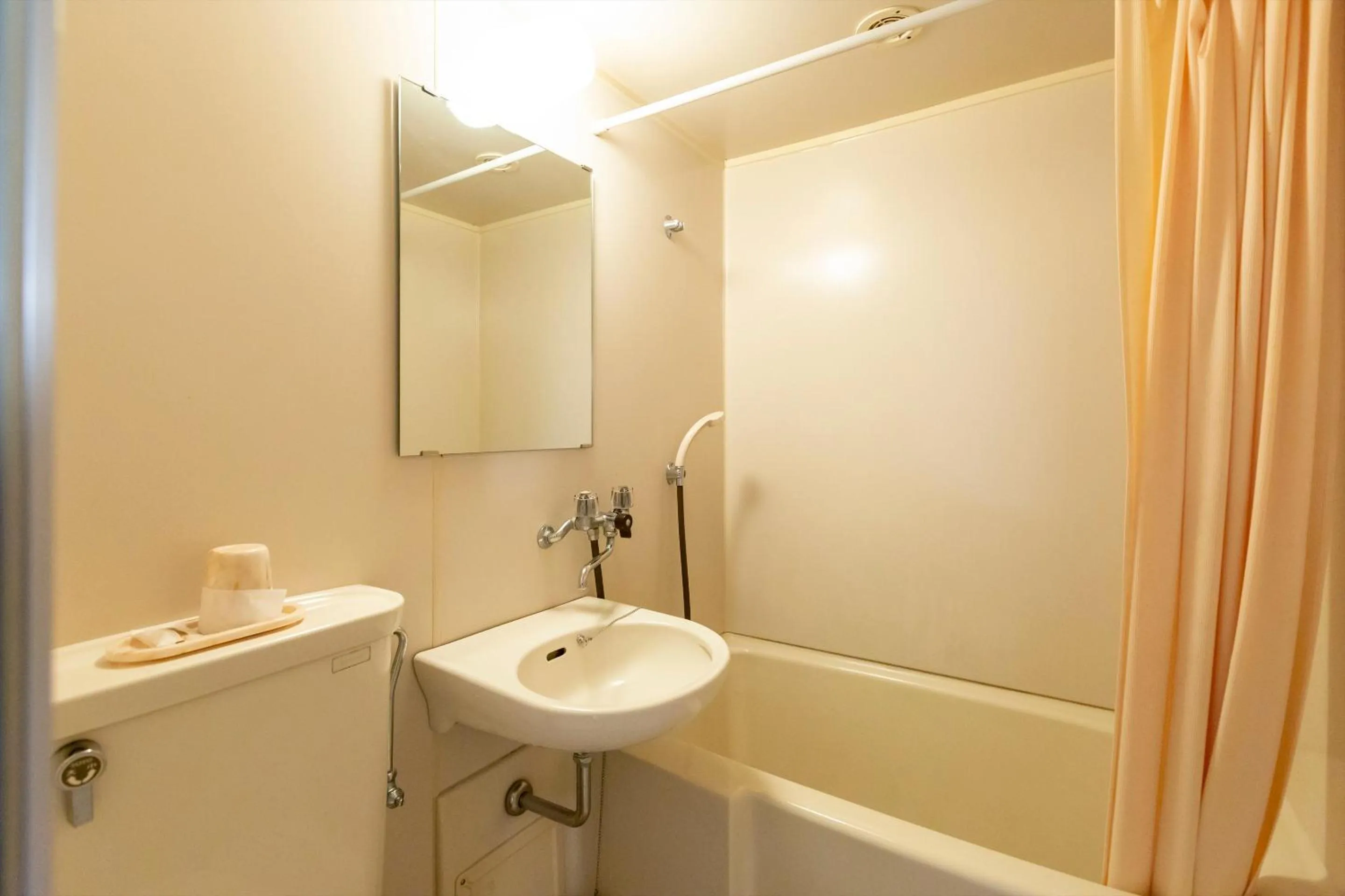 Bathroom in Tsuruga Tunnel Onsen Kitaguni Grand Hotel