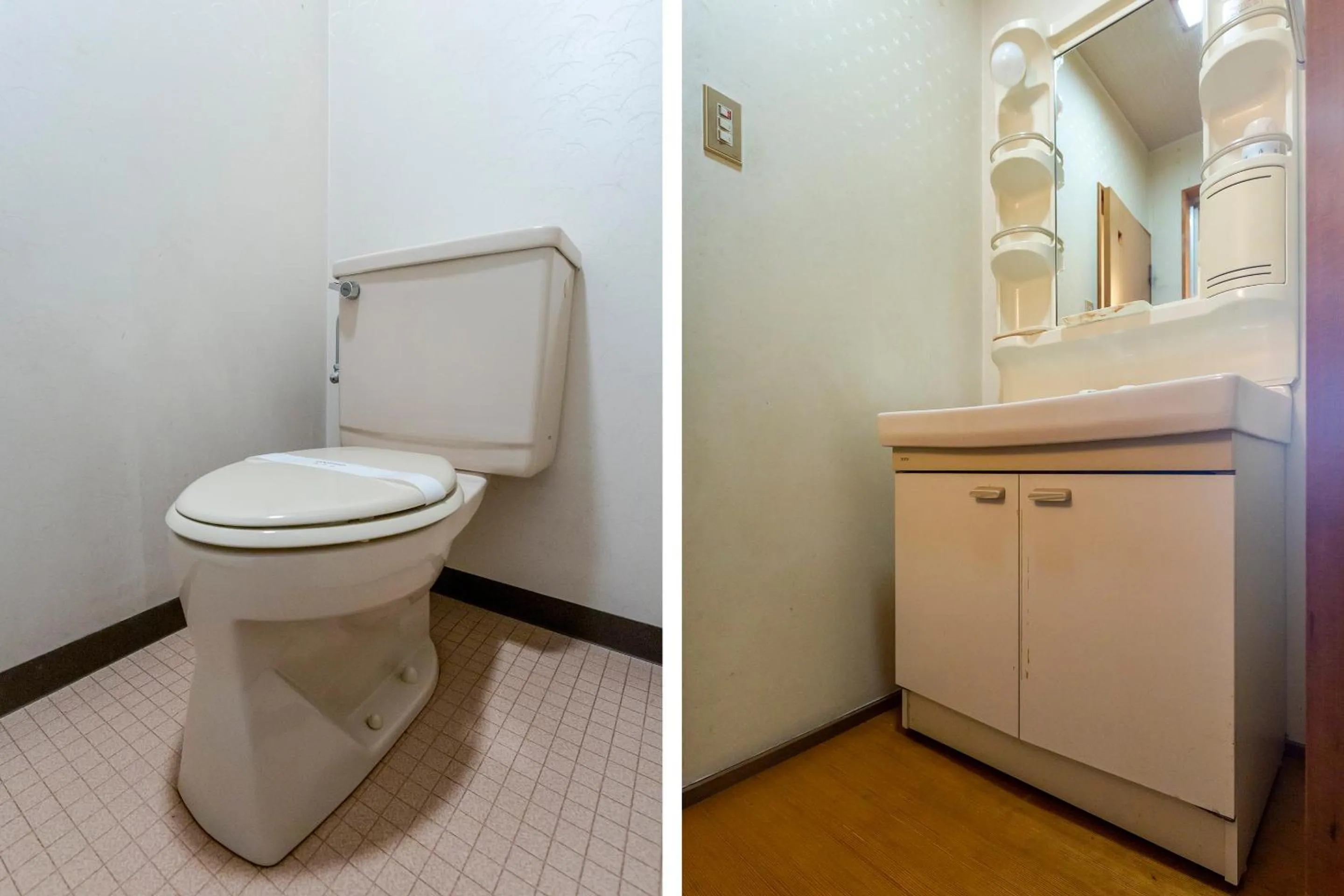 Bathroom in Tsuruga Tunnel Onsen Kitaguni Grand Hotel