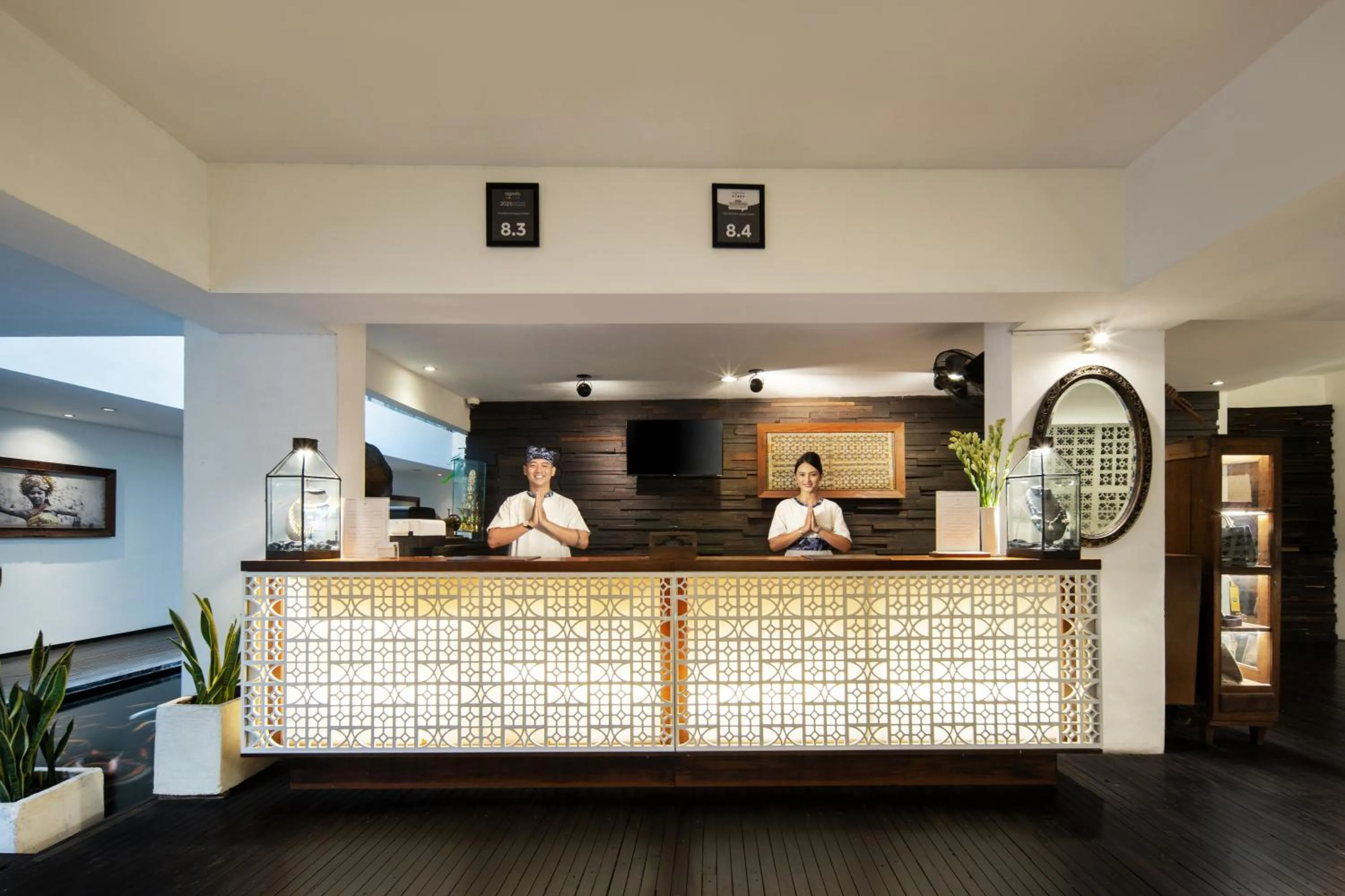 Lobby or reception in The Akmani Legian