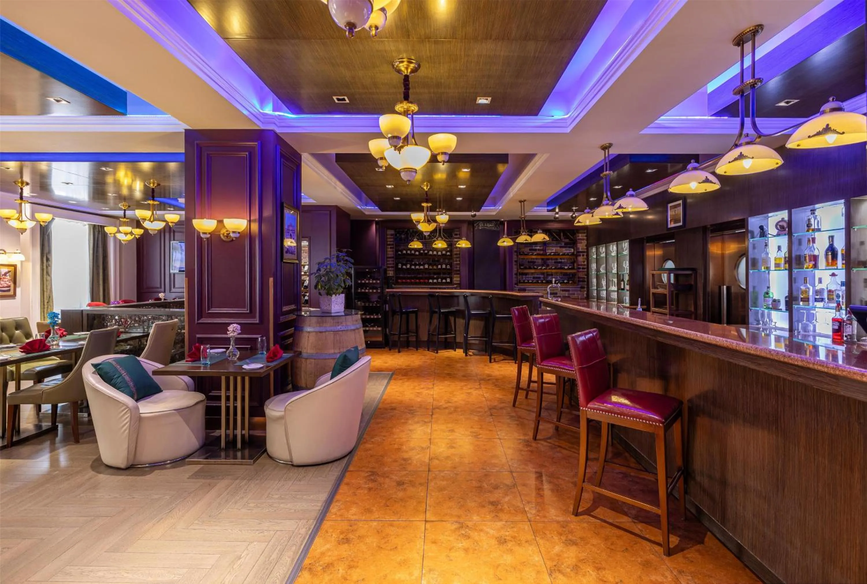 Lounge or bar in Kempinski Hotel Khan Palace