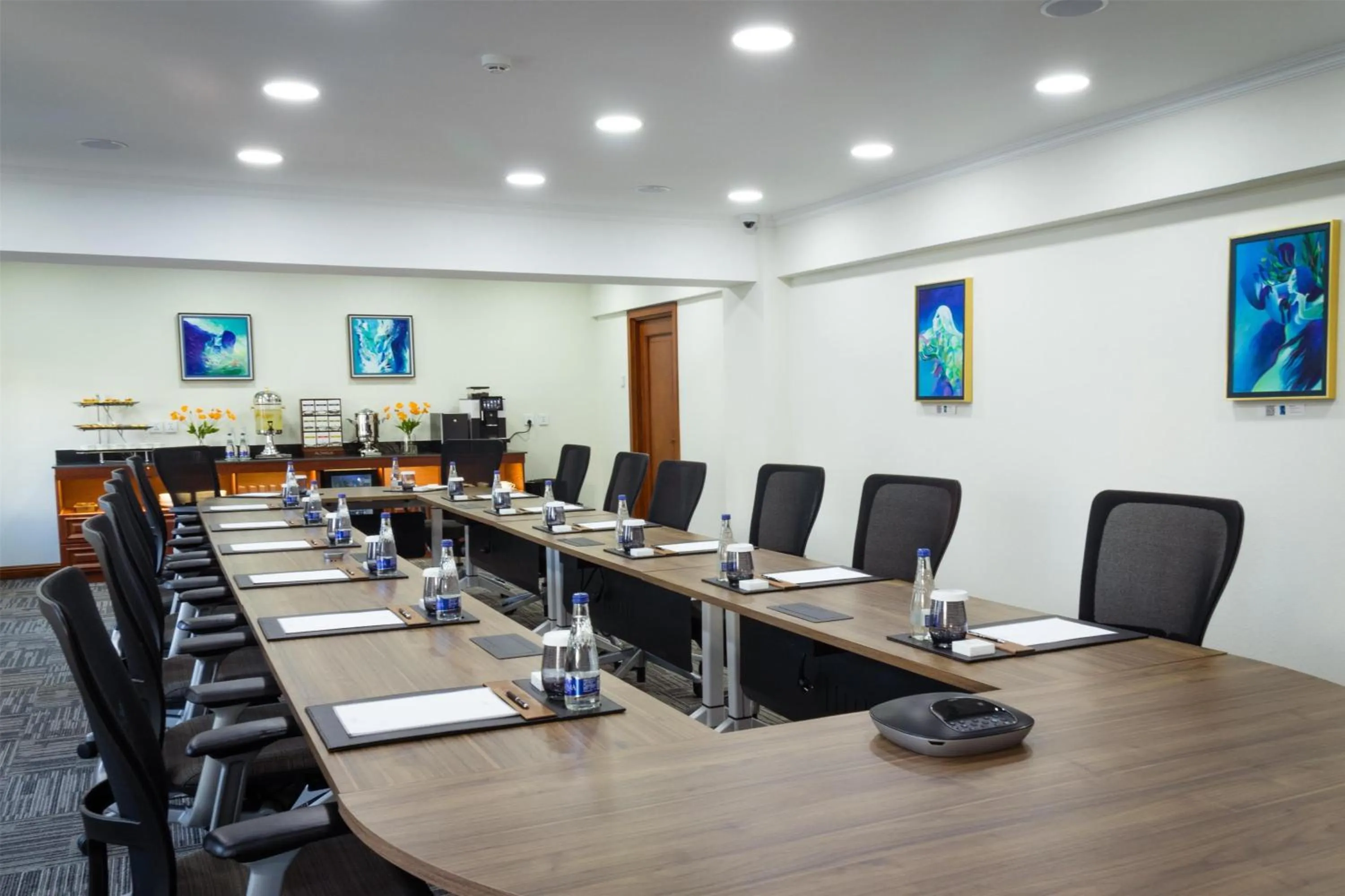 Meeting/conference room in Kempinski Hotel Khan Palace