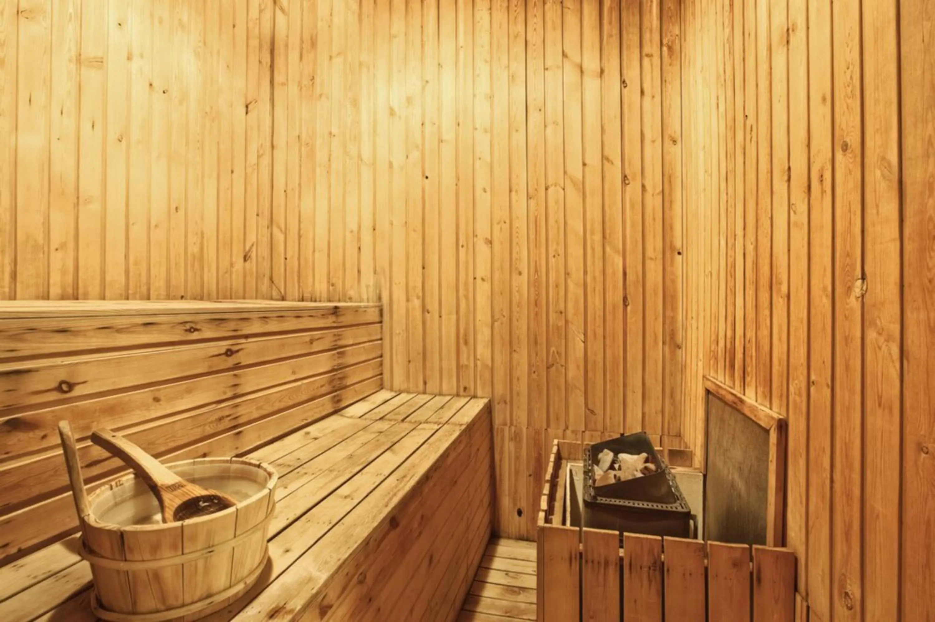 Sauna in Kempinski Hotel Khan Palace