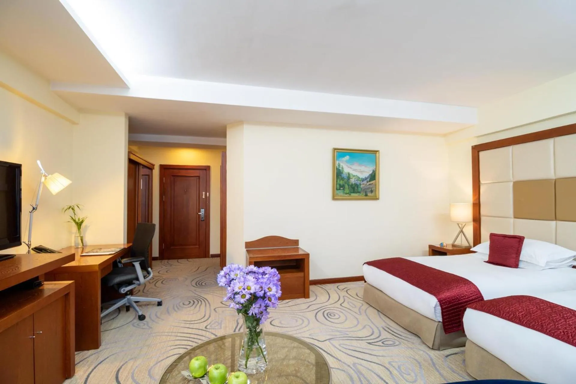 Bedroom, Bed in Kempinski Hotel Khan Palace