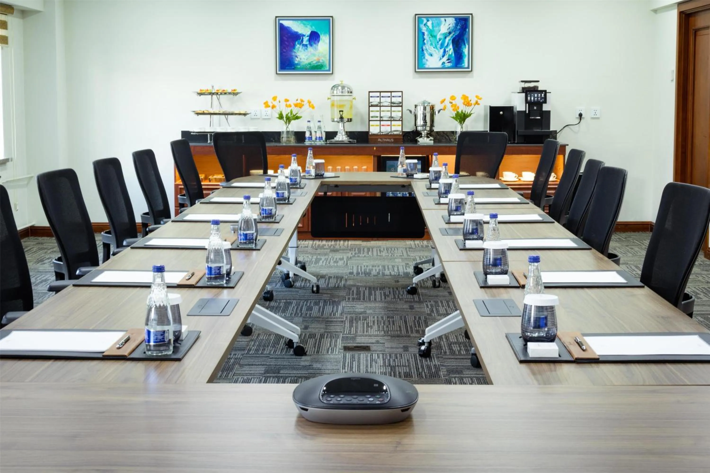 Meeting/conference room in Kempinski Hotel Khan Palace
