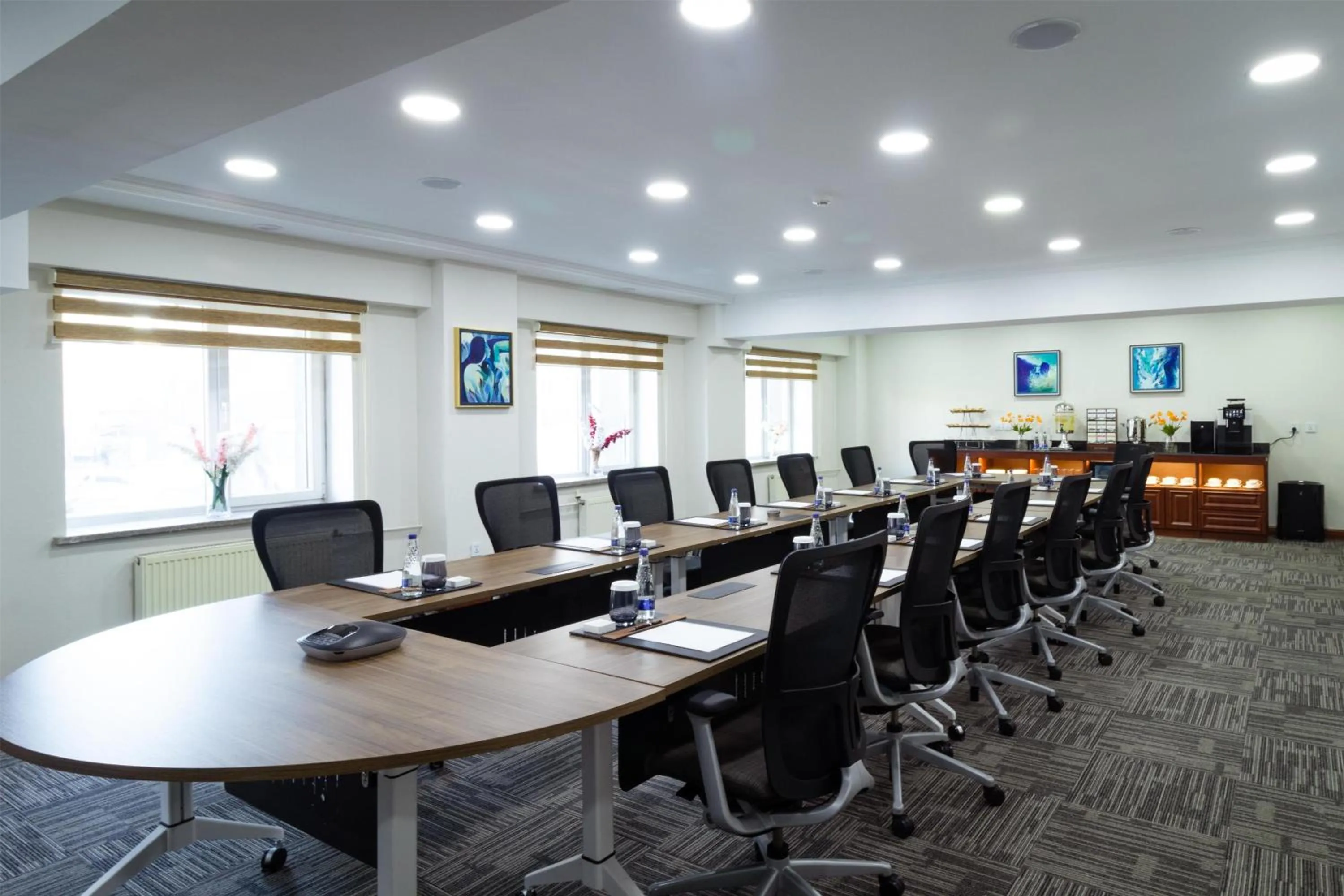 Meeting/conference room in Kempinski Hotel Khan Palace