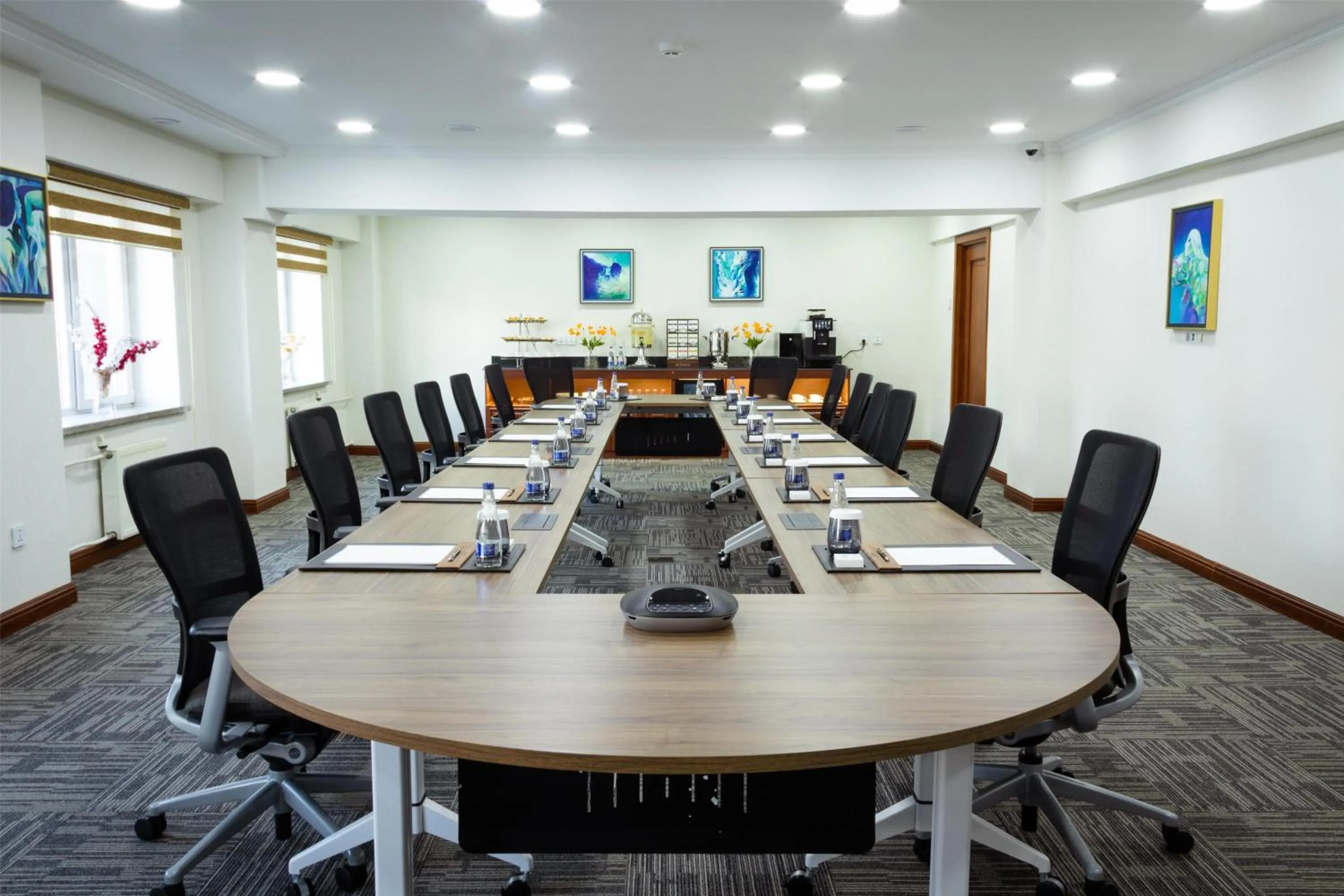 Meeting/conference room in Kempinski Hotel Khan Palace