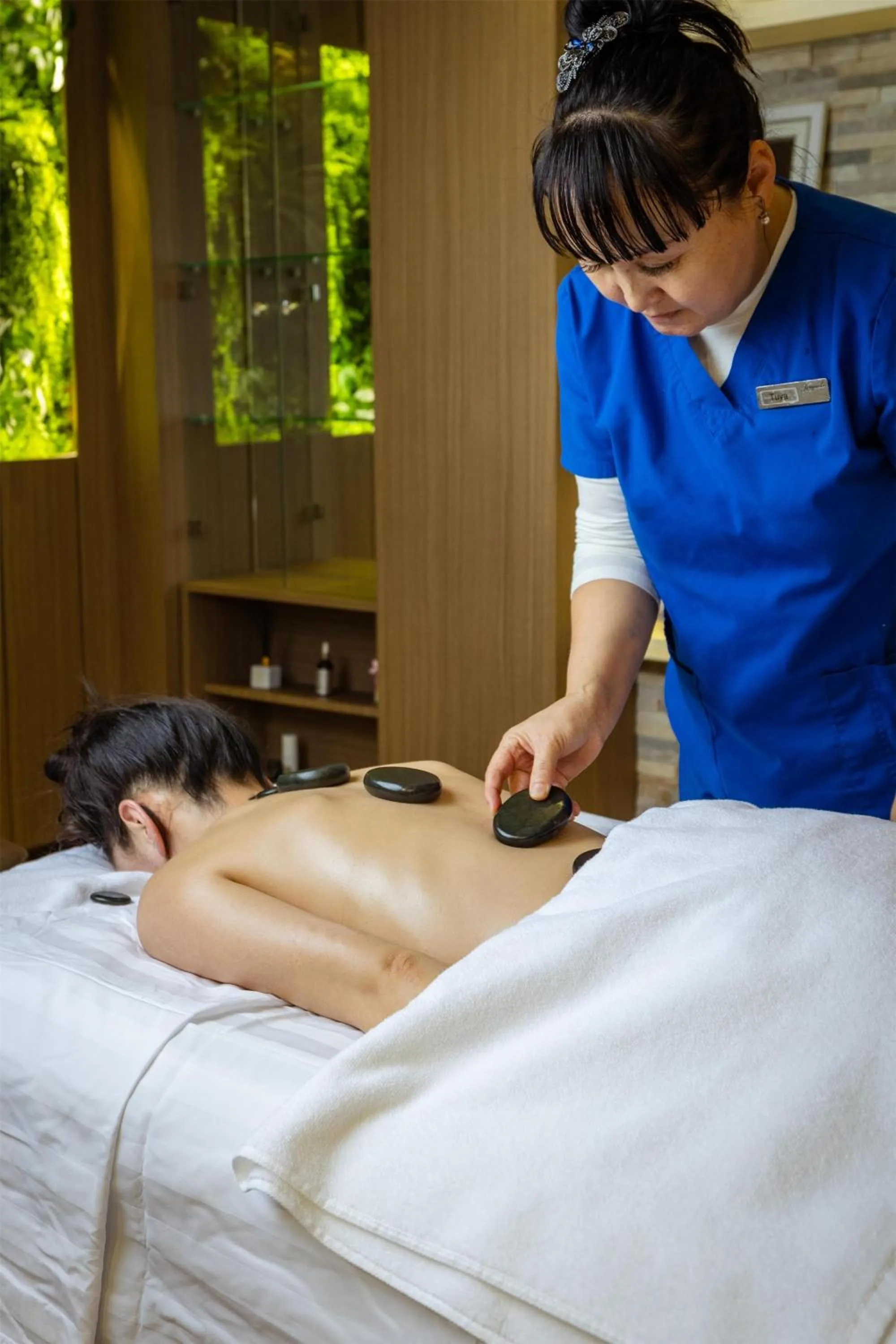 Spa and wellness centre/facilities in Kempinski Hotel Khan Palace