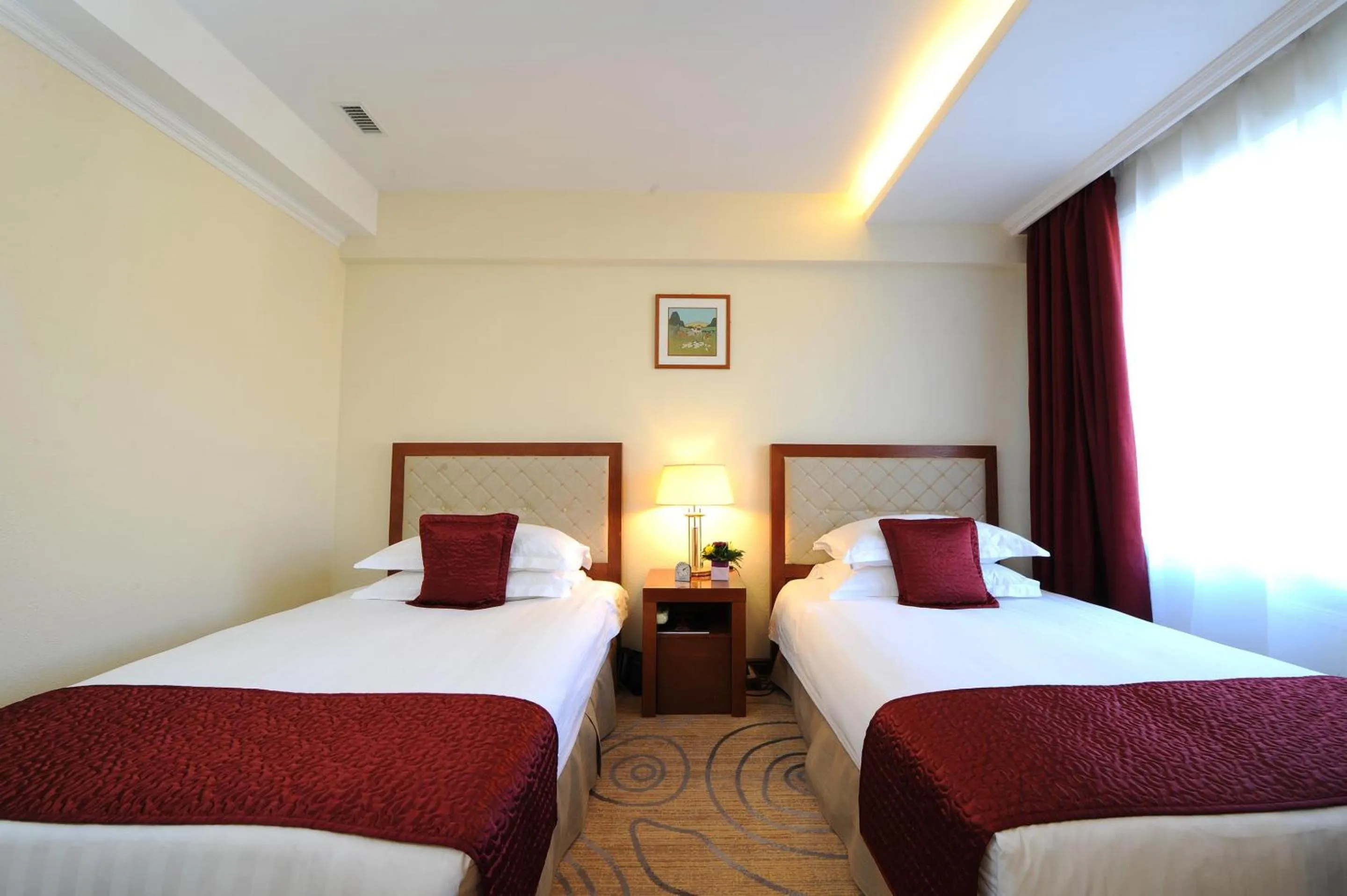 Bedroom, Bed in Kempinski Hotel Khan Palace