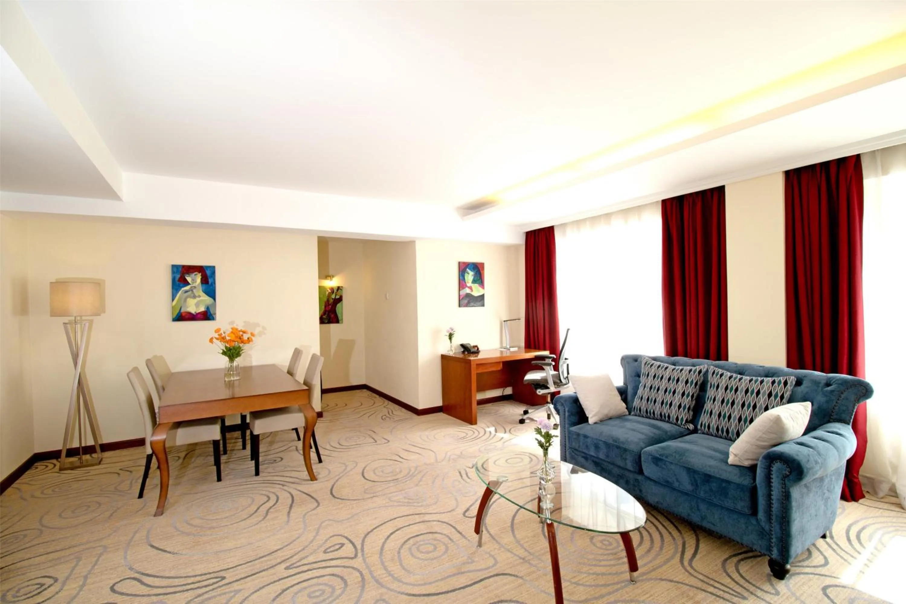 Bedroom in Kempinski Hotel Khan Palace