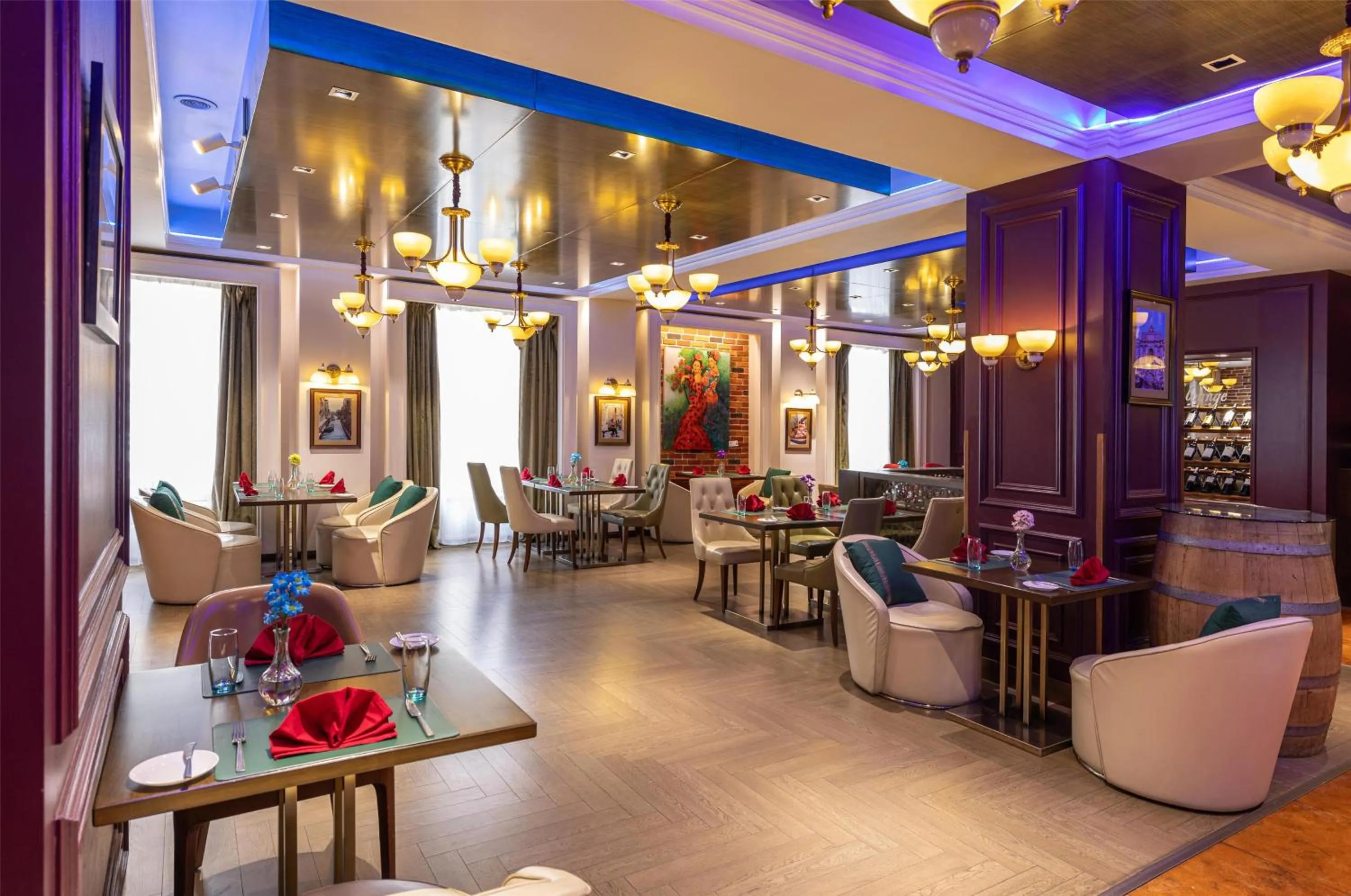 Lounge or bar in Kempinski Hotel Khan Palace