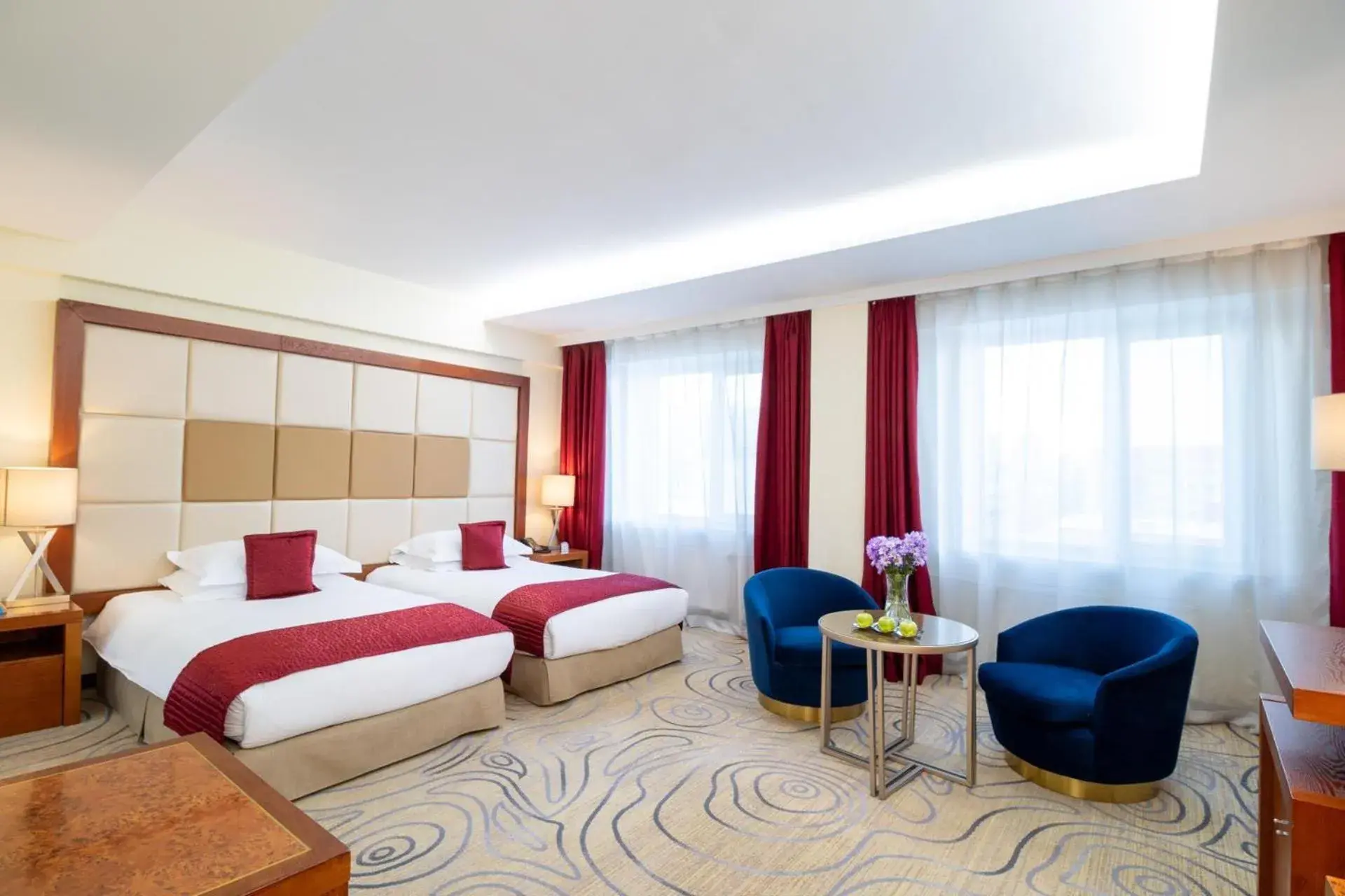 Deluxe Twin Room - single occupancy in Kempinski Hotel Khan Palace Deluxe Twin Room - single occupancy in Kempinski Hotel Khan Palace