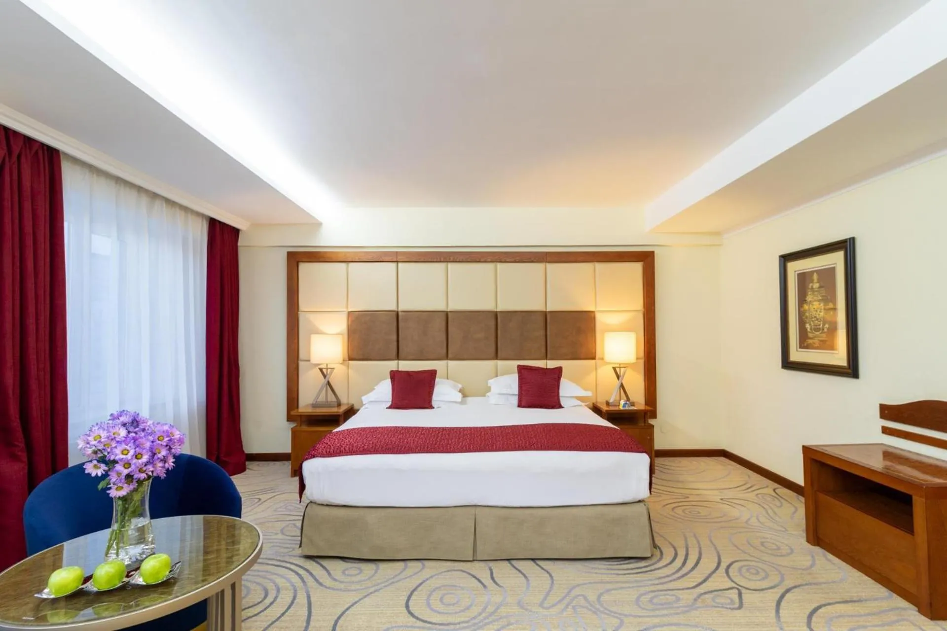 Bedroom, Bed in Kempinski Hotel Khan Palace