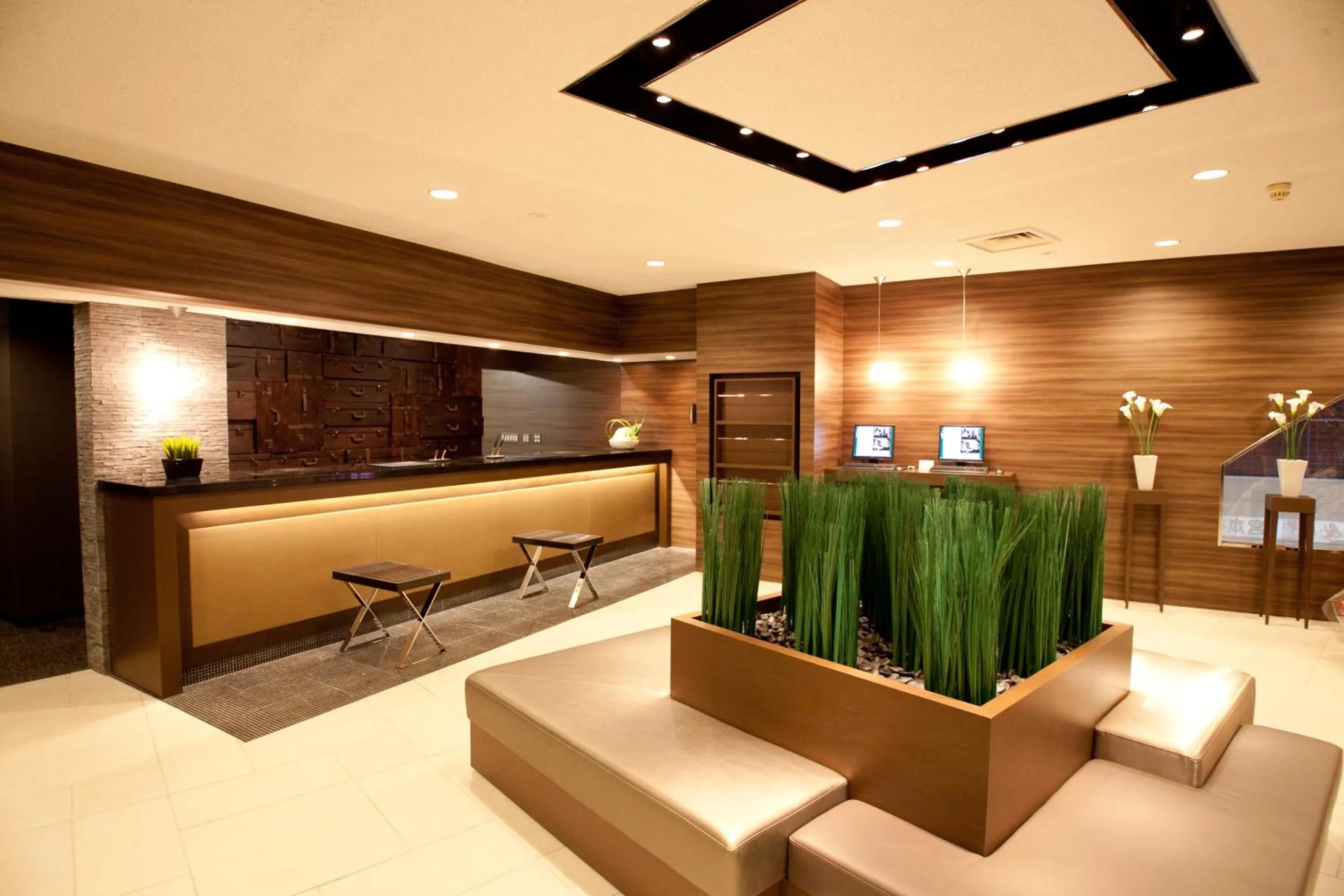 Lobby or reception in Hotel Il Credo Gifu
