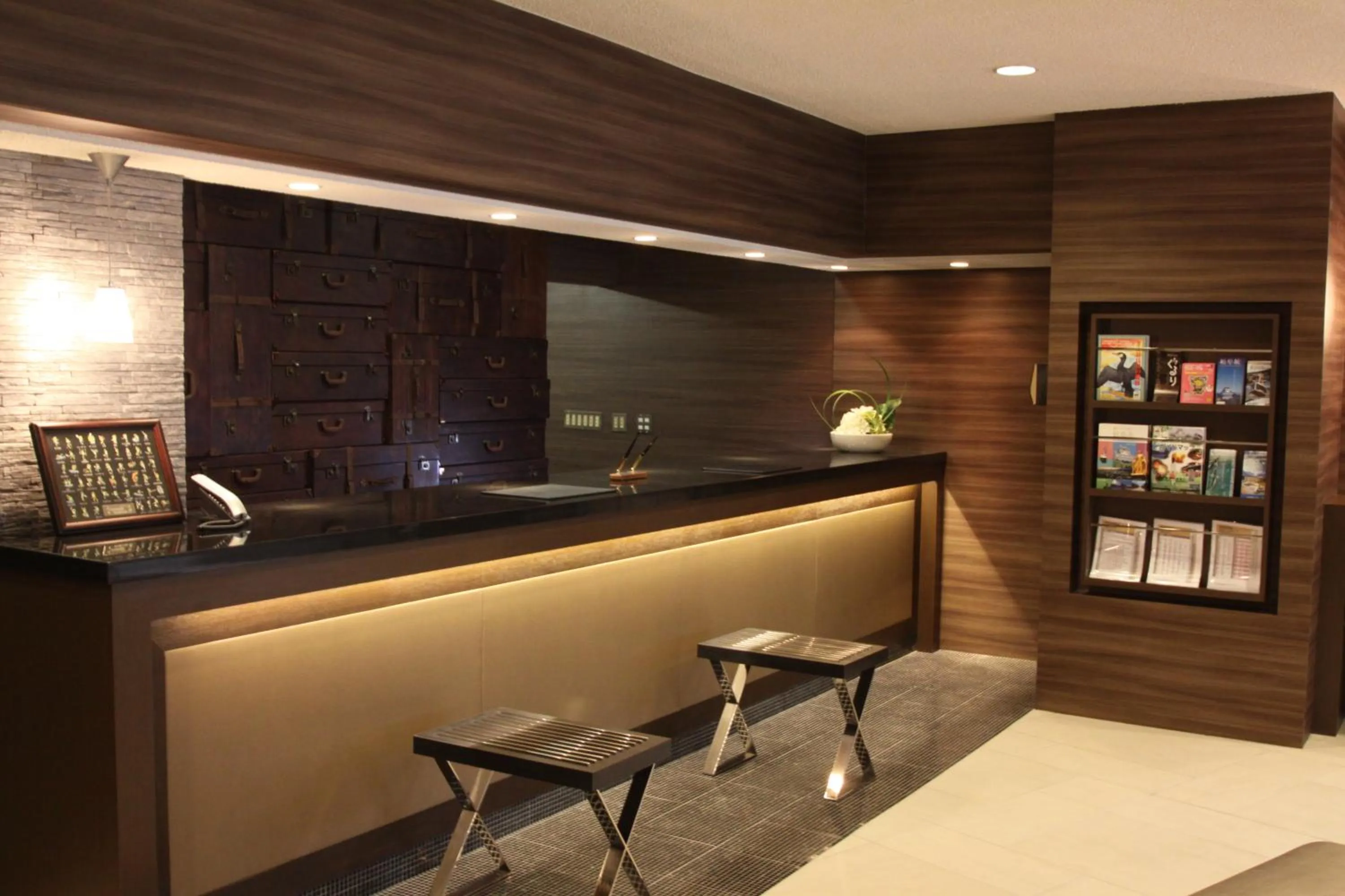 Lobby or reception in Hotel Il Credo Gifu