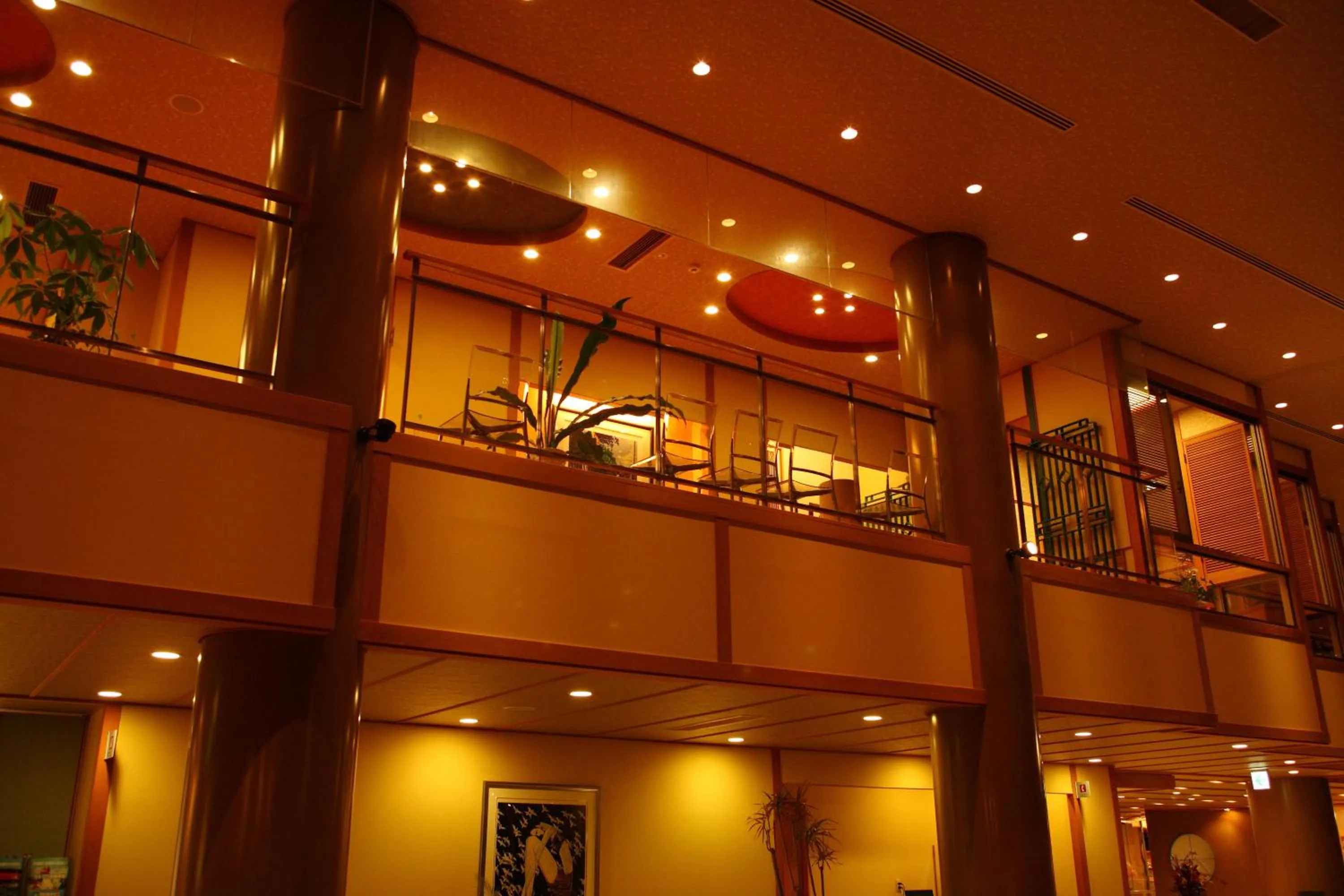 Lobby or reception in Biwako Ryokusuitei