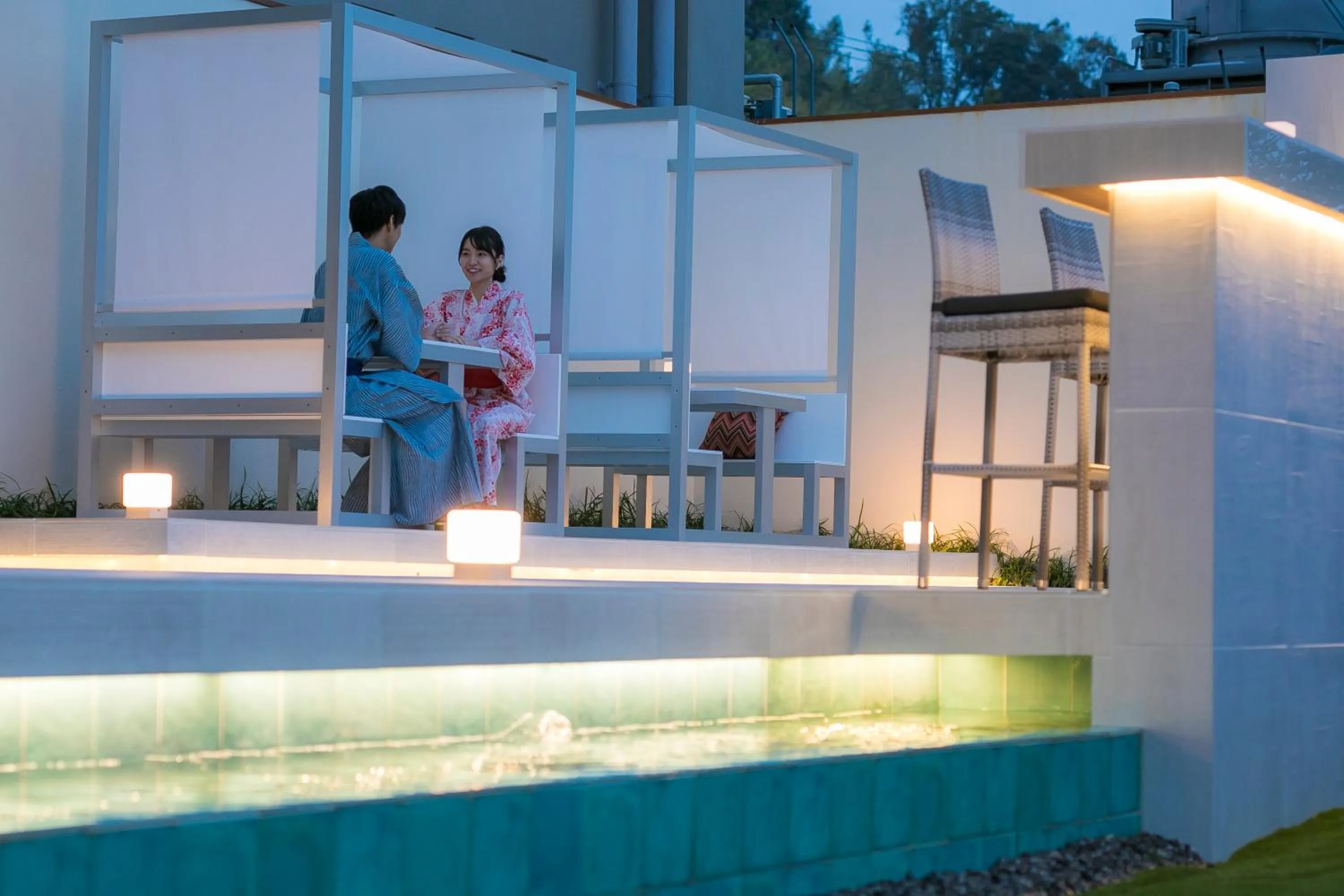 Balcony/Terrace in Biwako Ryokusuitei