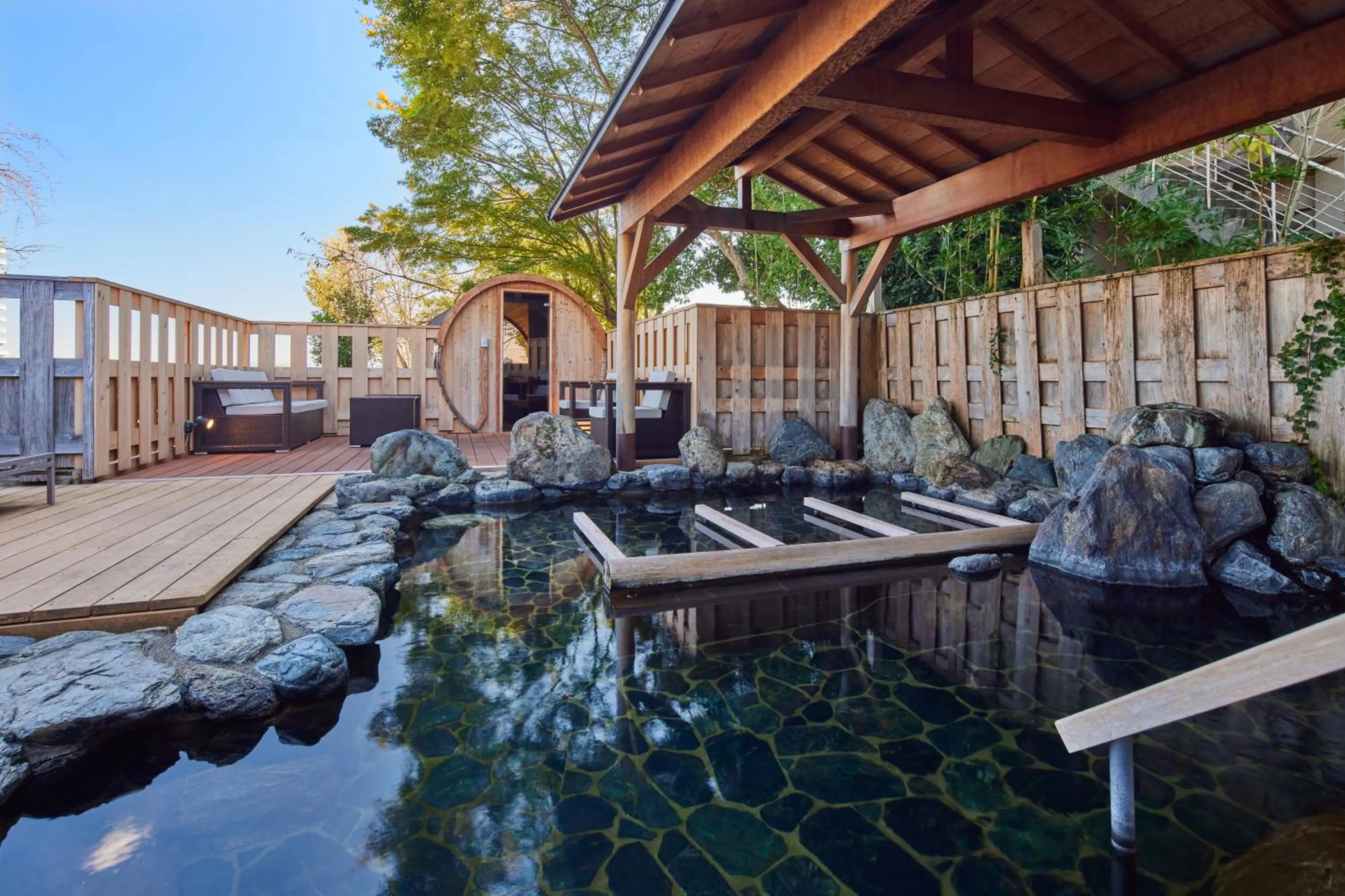 Bathroom in Biwako Ryokusuitei