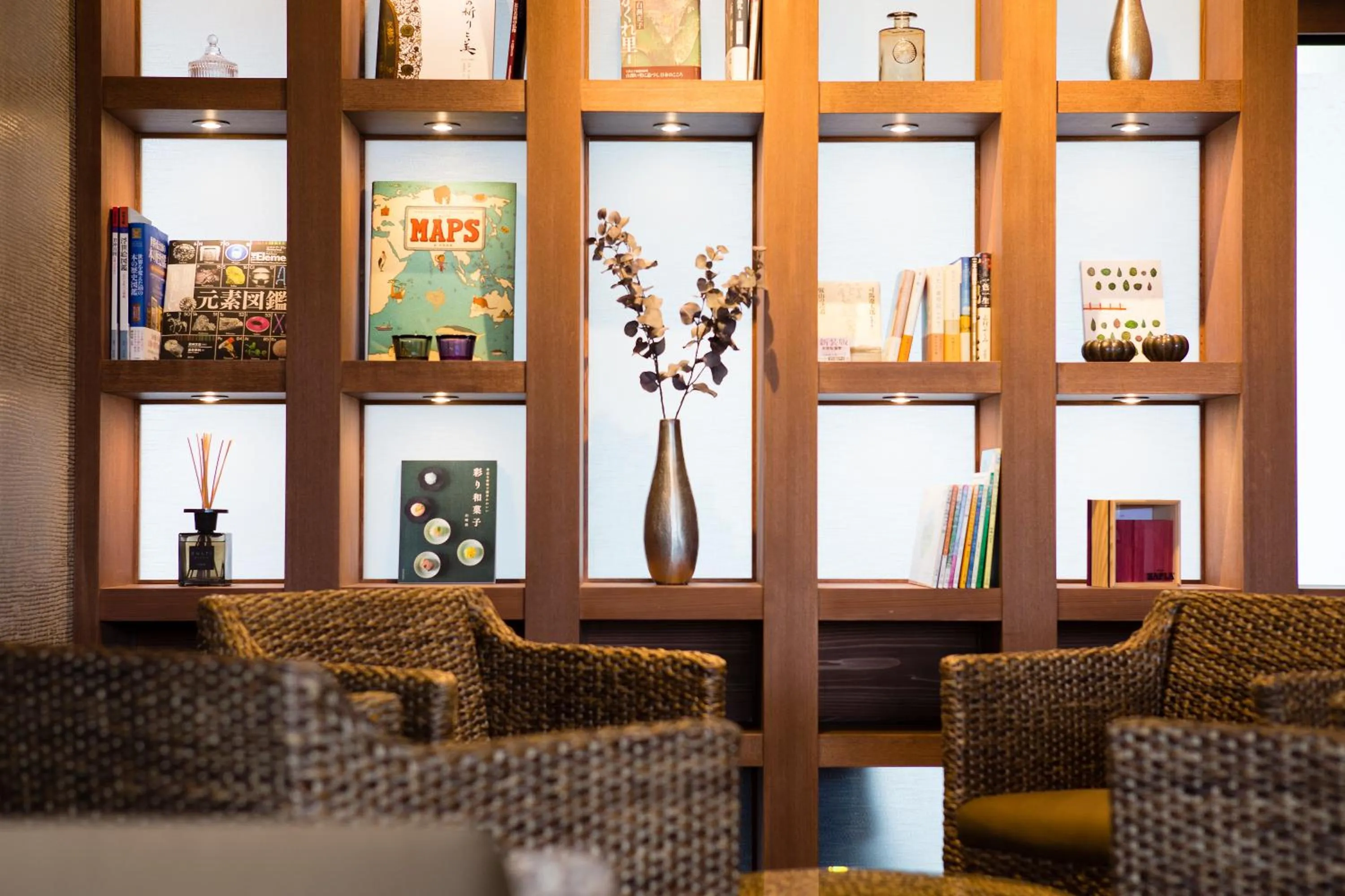 Library in Biwako Ryokusuitei