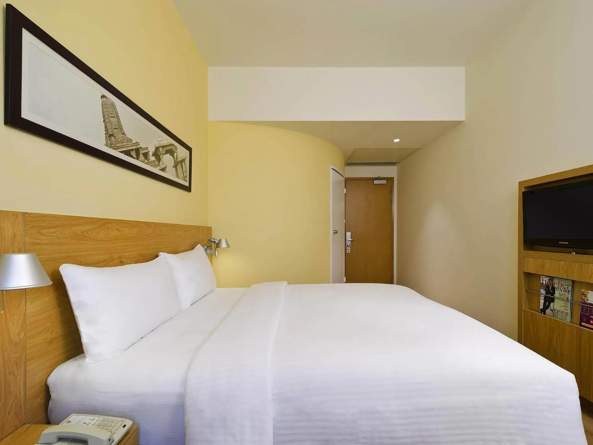 Bedroom, Bed in ibis Nashik - An Accor Brand