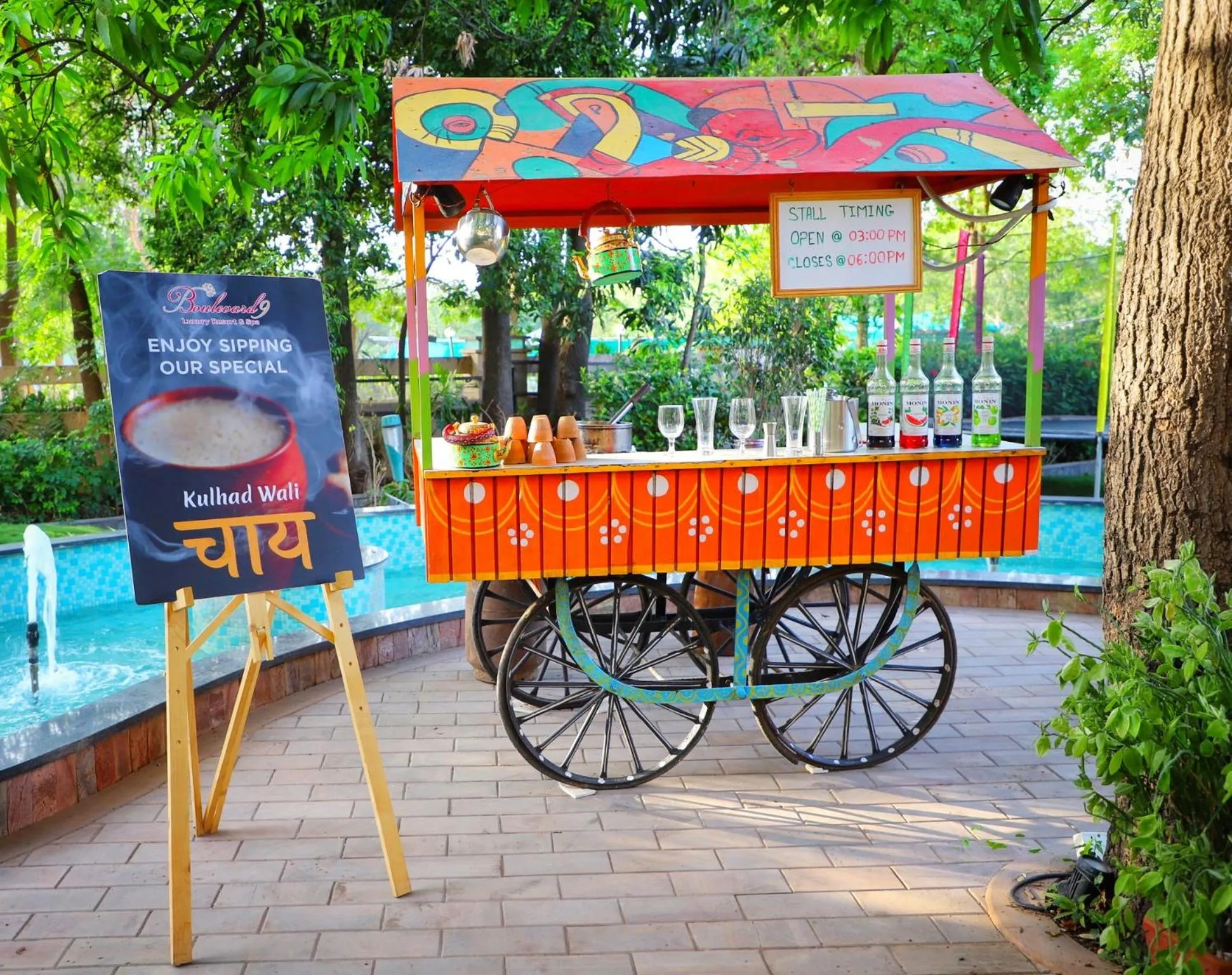 On-site shops in Boulevard 9 Luxury Resort & Spa