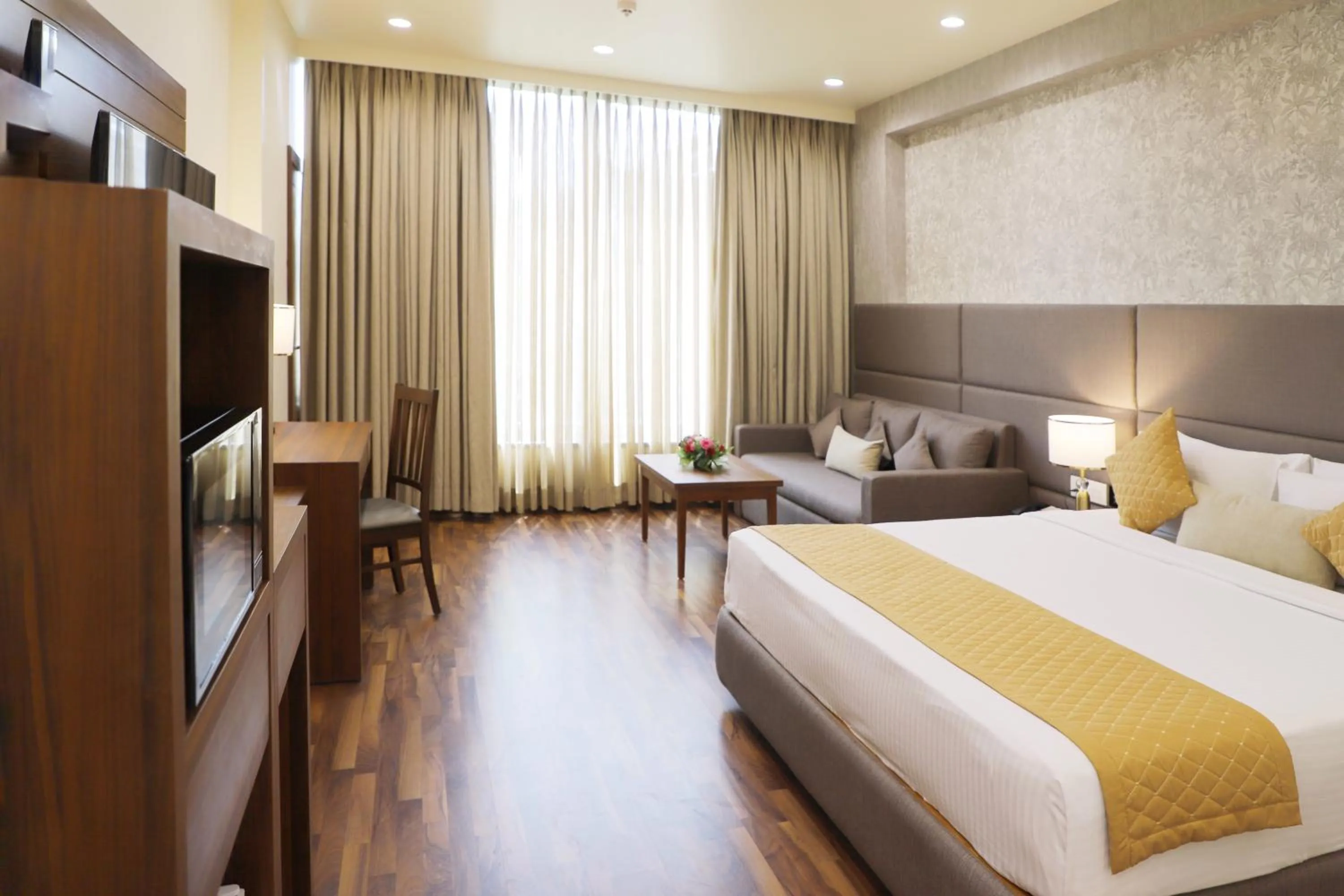 Bedroom, Bed in Boulevard 9 Luxury Resort & Spa