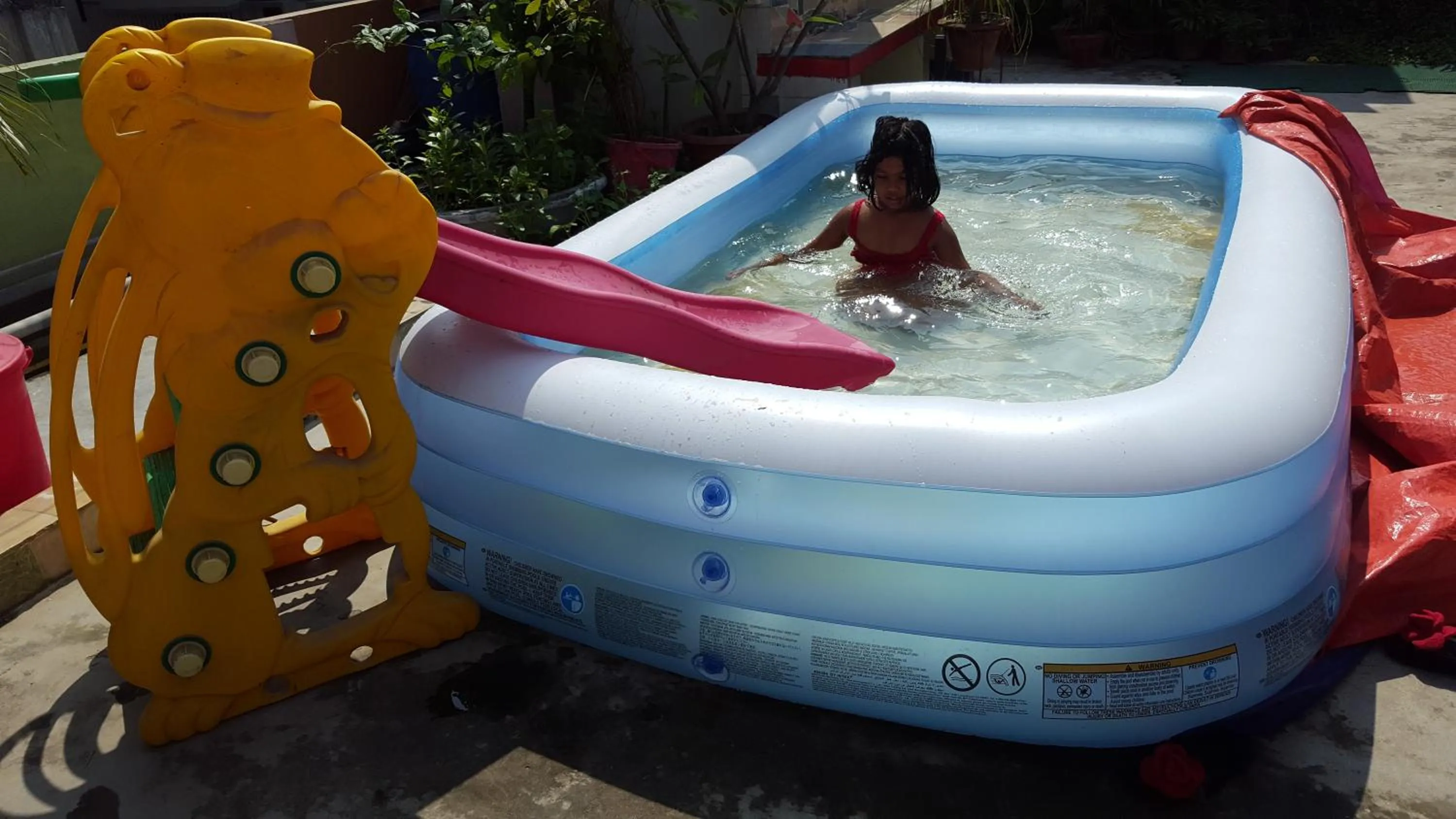 Pool view in Babylon Hotel & Serviced Apartment