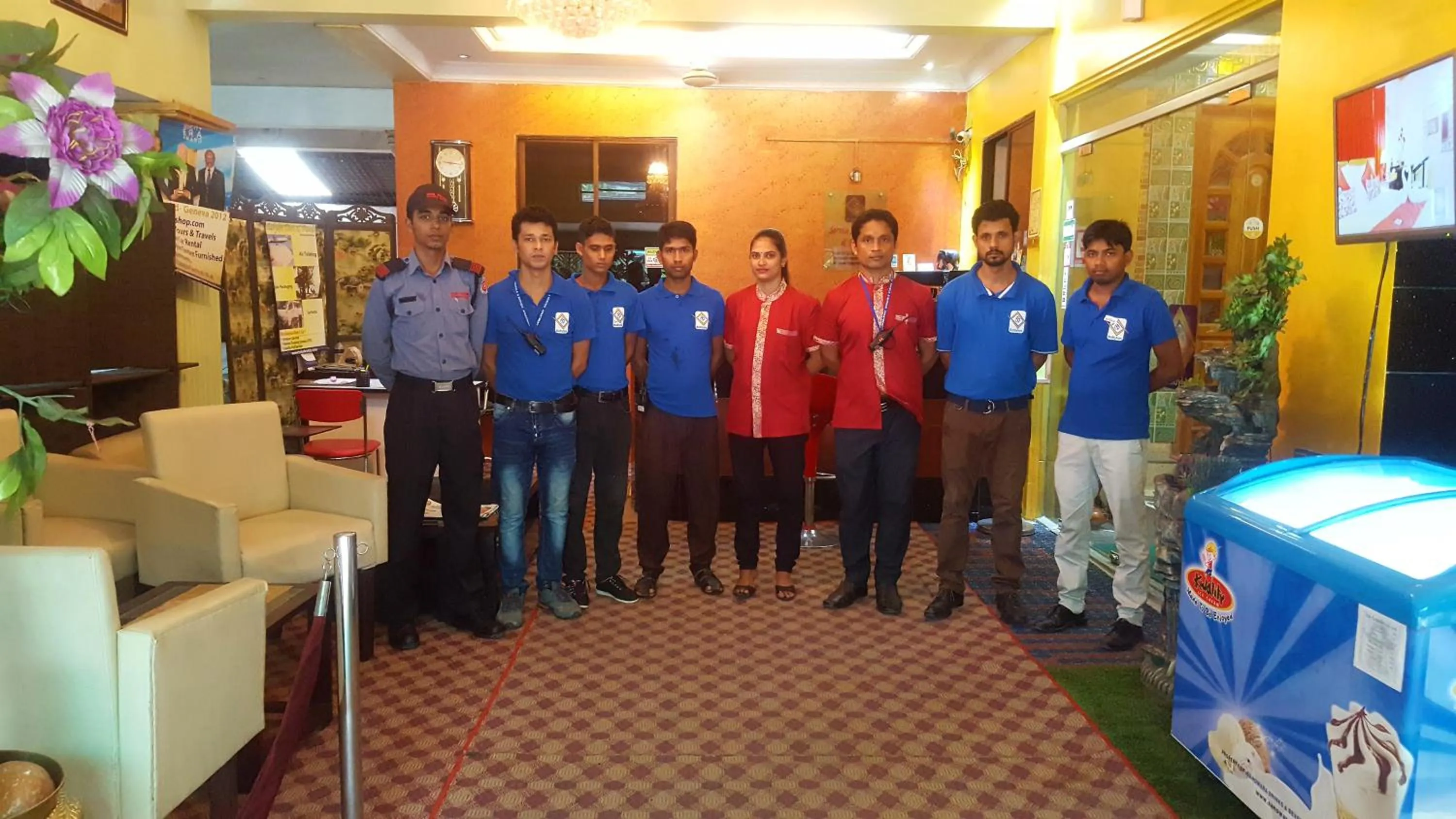 Lobby or reception in Babylon Hotel & Serviced Apartment