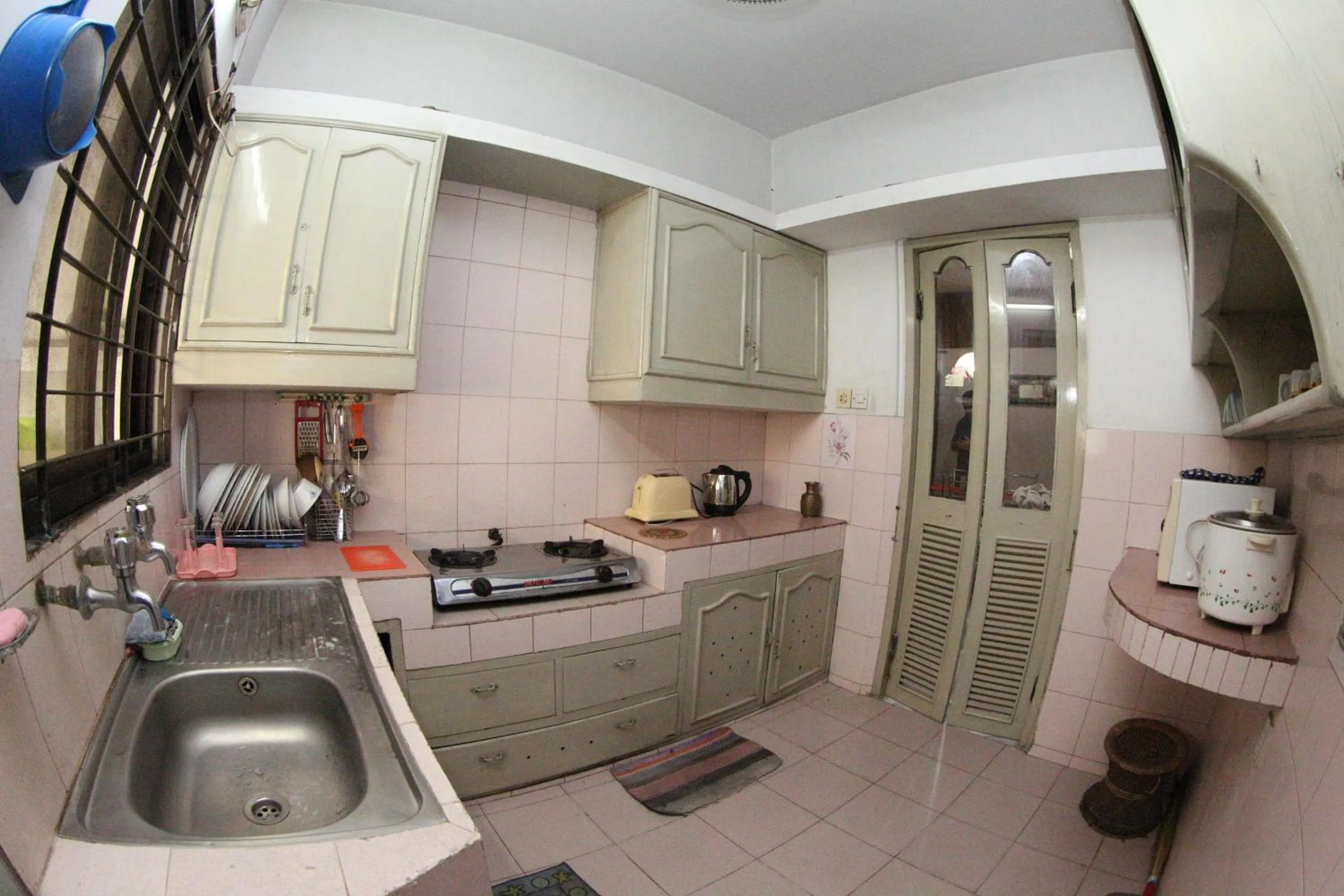 Kitchen or kitchenette in Babylon Hotel & Serviced Apartment