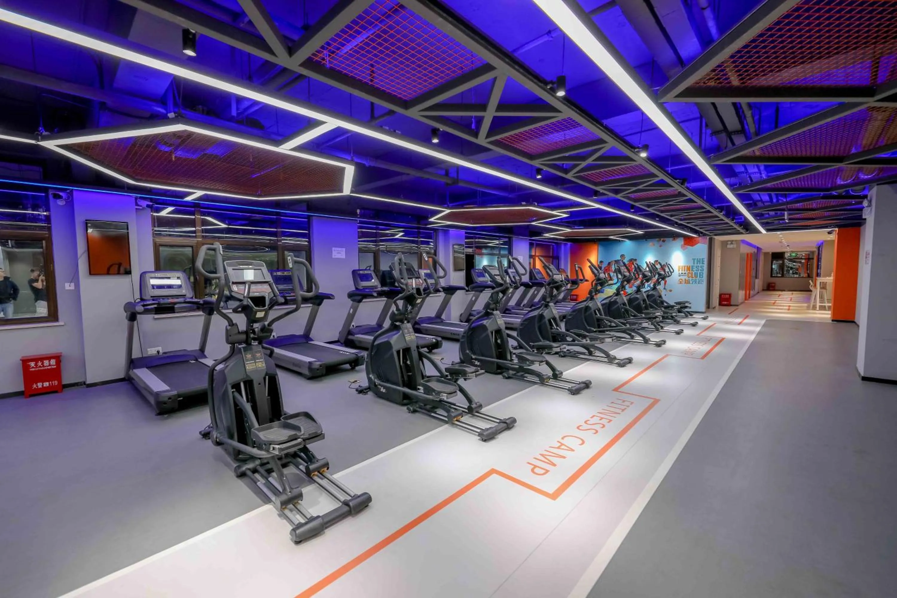 Fitness centre/facilities in Lv Shou Hotel