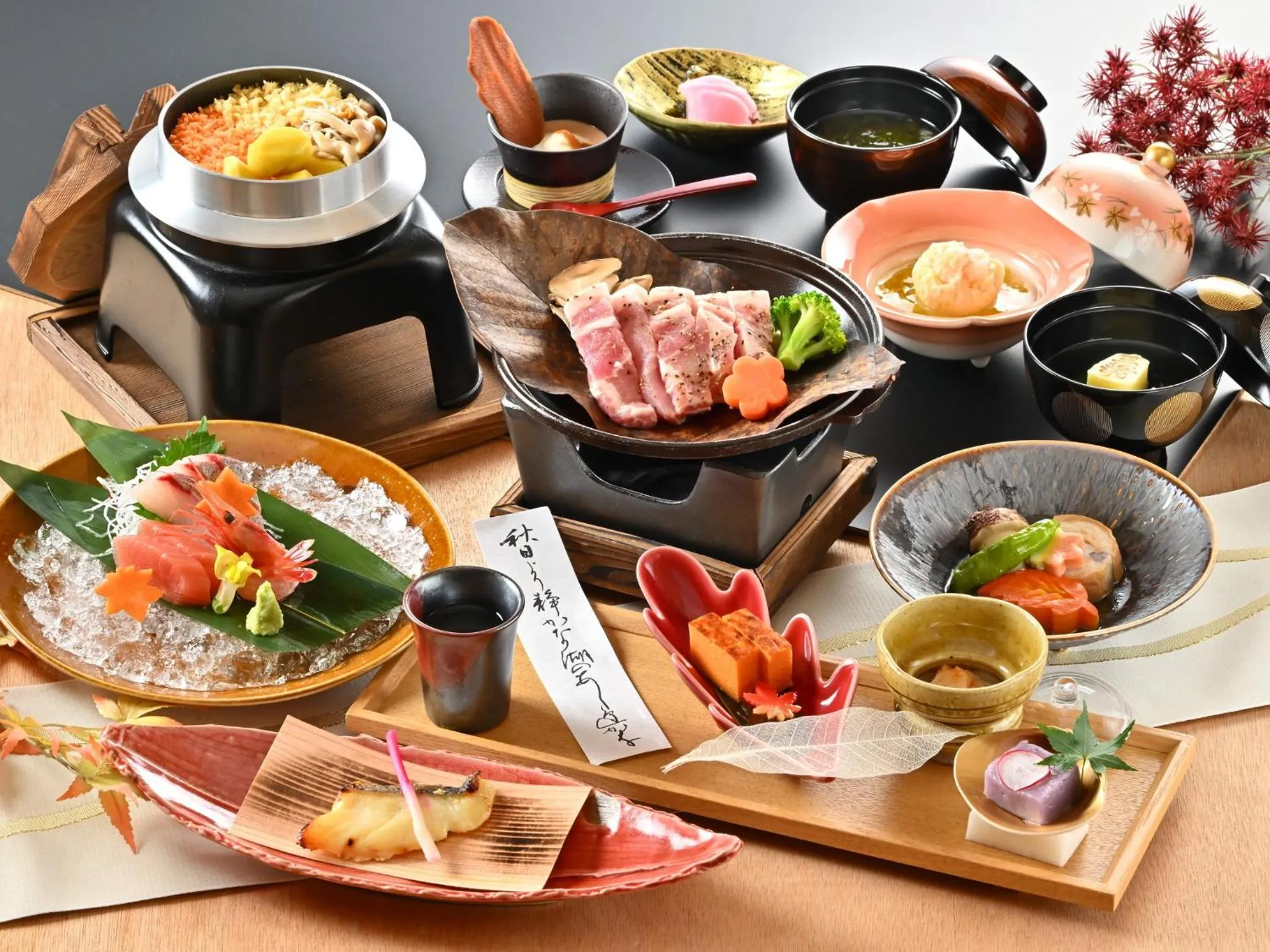 Dinner in APA Hotel & Resort Kaga Katayamazu Onsen Kasuikyo