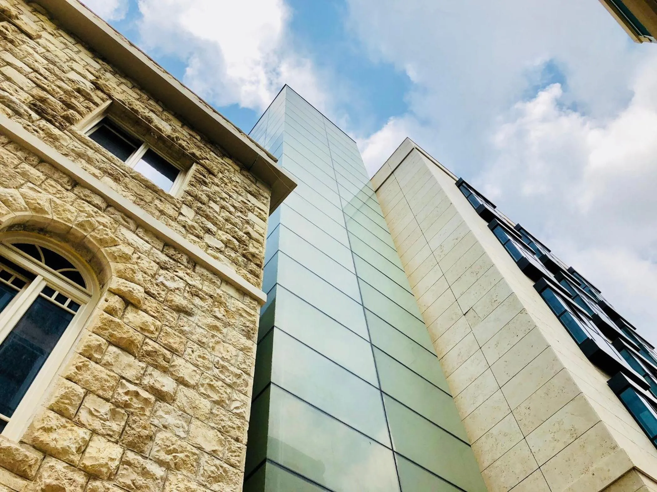 Facade/entrance in Schumacher Hotel Haifa