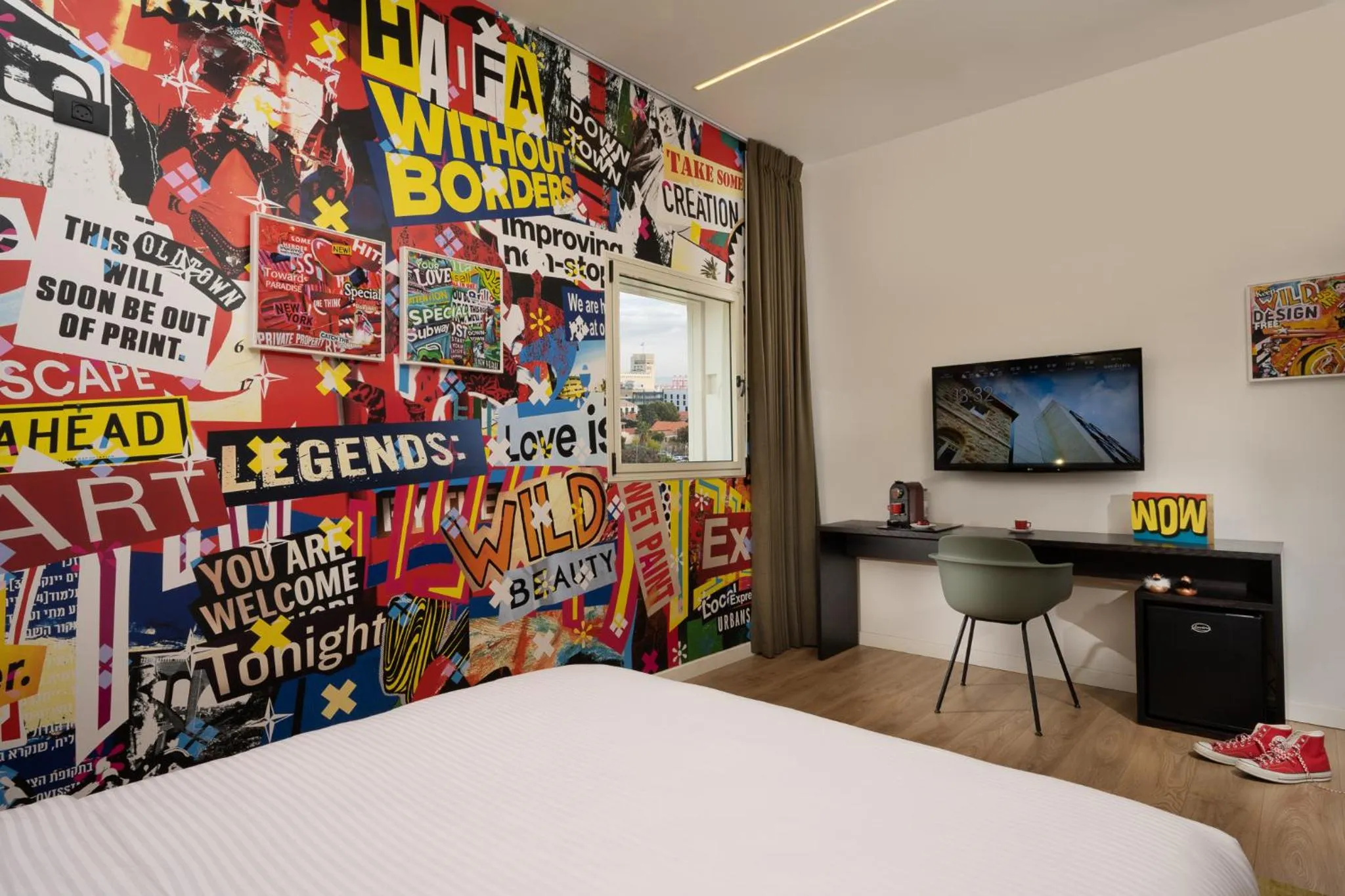 Bedroom, Bed in Schumacher Hotel Haifa