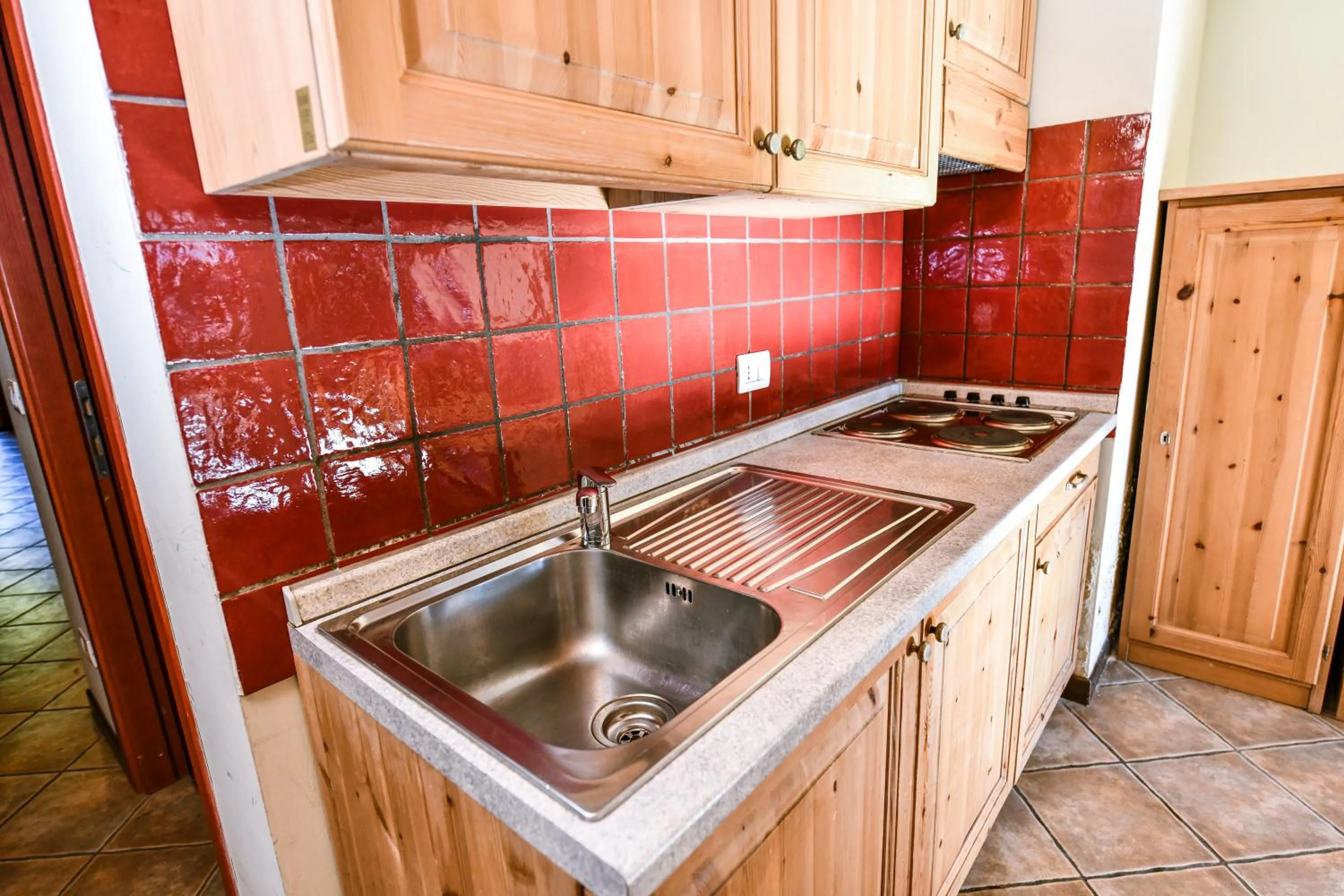 Kitchen or kitchenette in Residence Stalle Lunghe